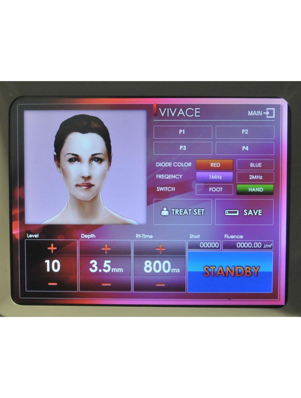 2016 Vivace Fractional RF Microneedling Facial Skin Tightening Wrinkle Treatment Sol International Medical