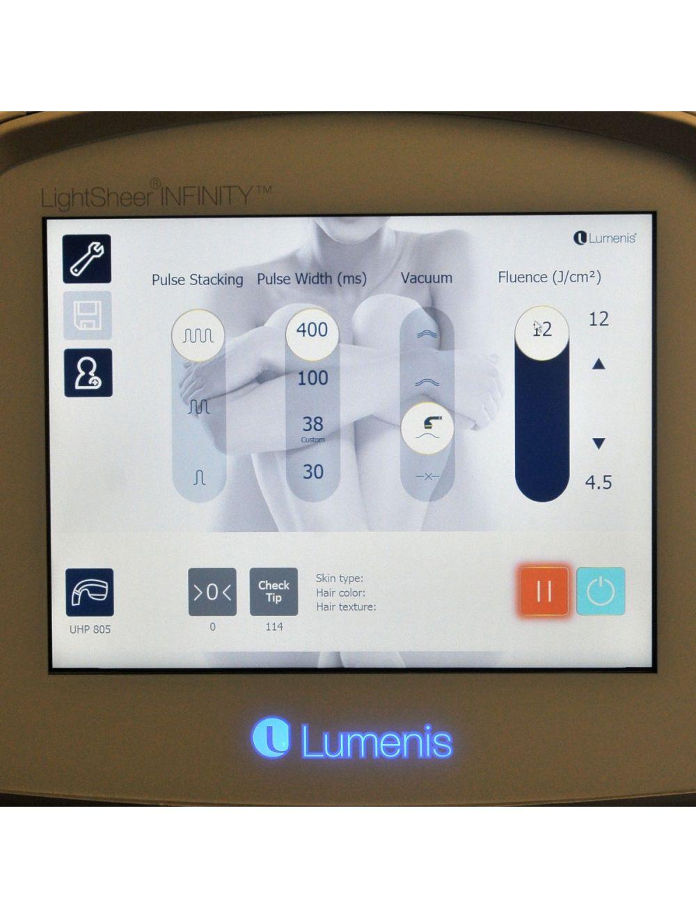 2016 Lumenis LightSheer Infinity 810nm HR Diode Laser Hair Removal System Lumenis