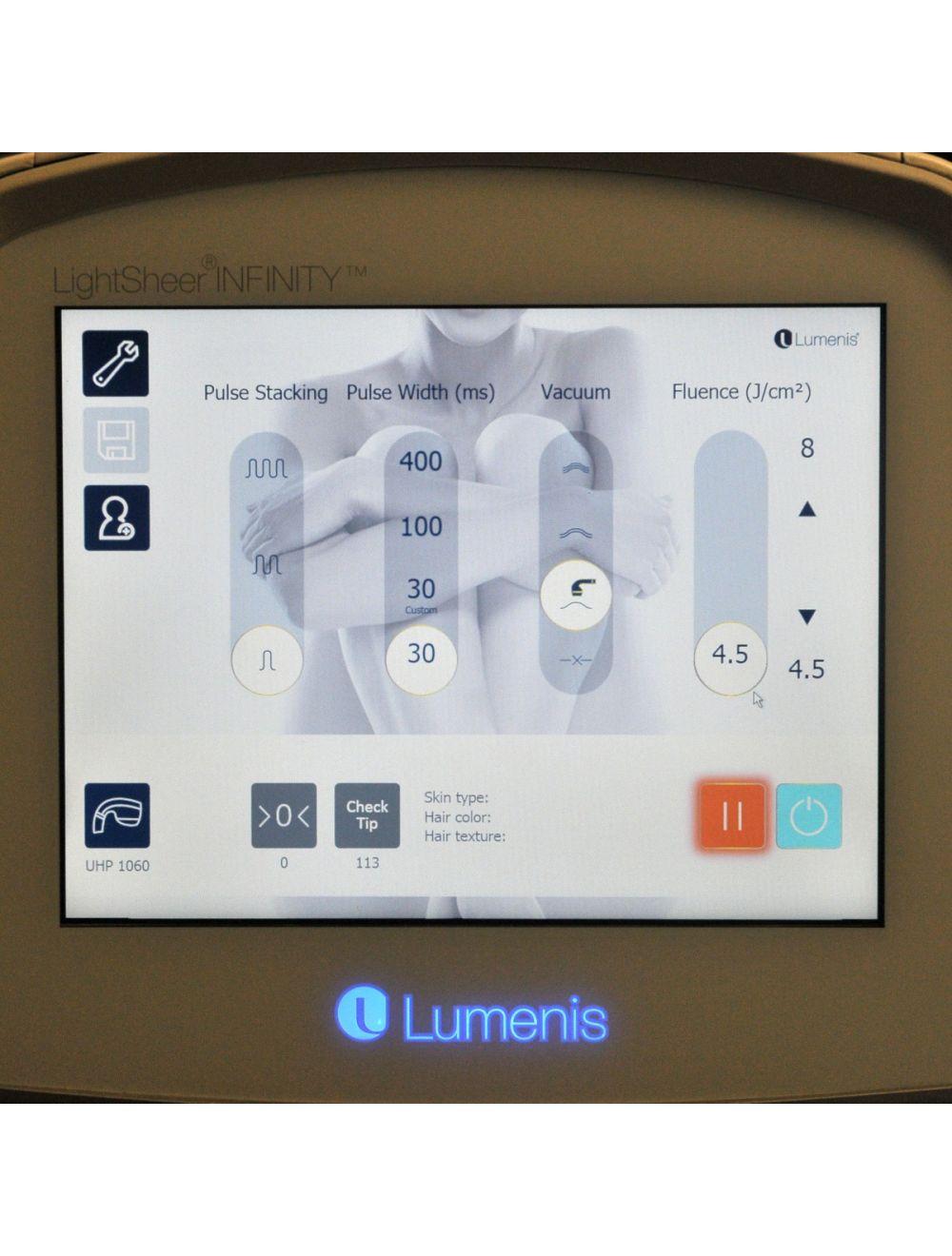 2016 Lumenis LightSheer Infinity 810nm HR Diode Laser Hair Removal System Lumenis