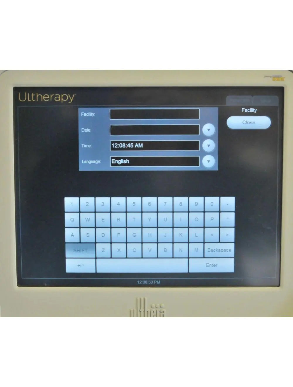2012 Ulthera Ultherapy DEEPsee Ultrasound Skin Tightening Contouring w Handpiece Sol International Medical