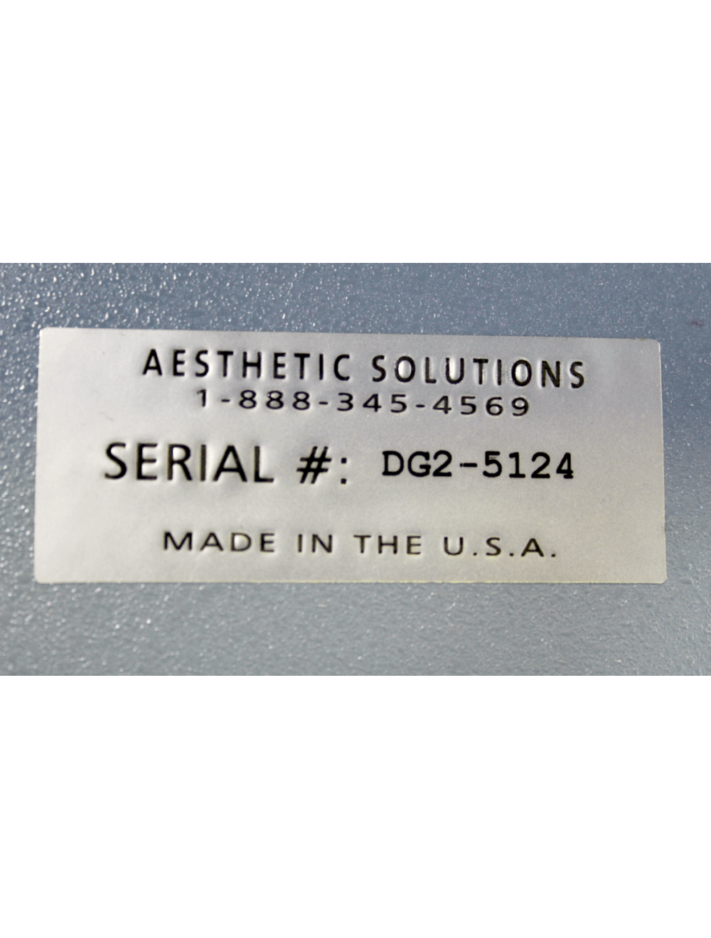 Aesthetic Solutions Dermaglow II Professional Microdermabrasion Machine 62 hours Sol International Medical
