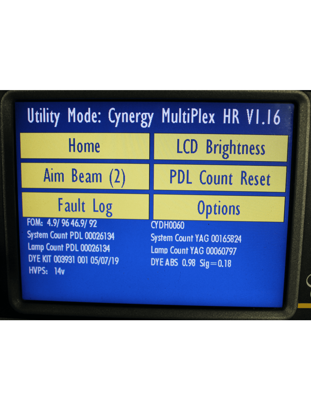 Cynosure Cynergy Multiplex Pulsed Dye Nd YAG Laser Vascular Pigment Lesions 2006 Cynosure