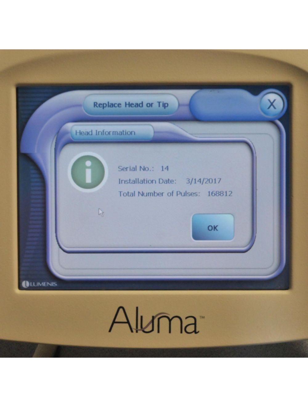 2008 Lumenis Aluma RF Vacuum Wrinkle Fine Line Skin Tightening RadioFrequency Lumenis