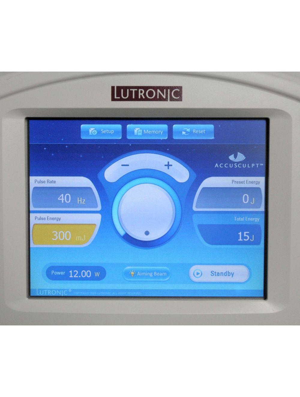 Lutronic ACCUSCULPT II Pulsed Laser Nd YAG 1444 CO2 Dual Mode Skin Tightening Lutronic