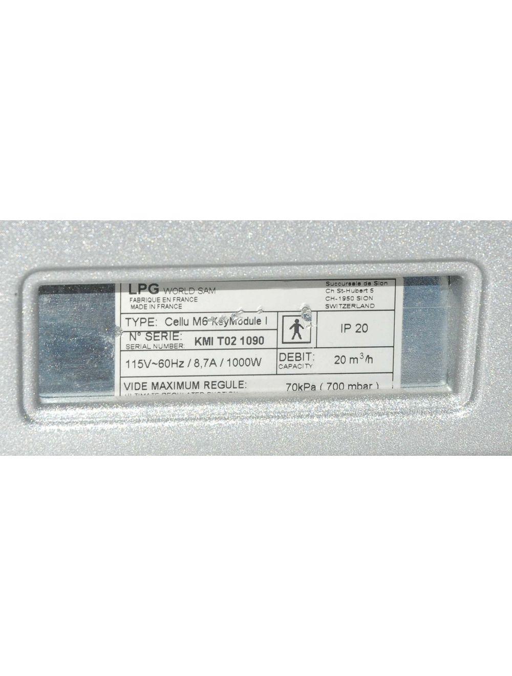LPG 2003 Cellu M6 System Enderlie Therapeutic Cellulite Massager Body Cellum6 Sol International Medical