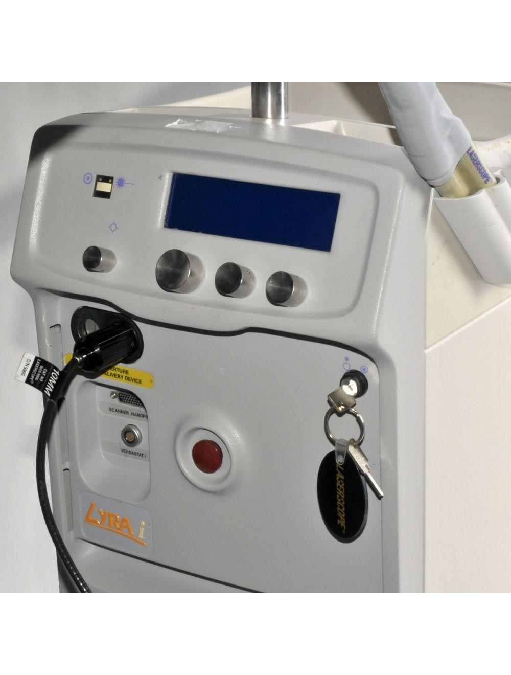 2005 Laserscope Lyra i Nd Yag Hair Removal Skin Rejuvenation Vascular Lesions Sol International Medical
