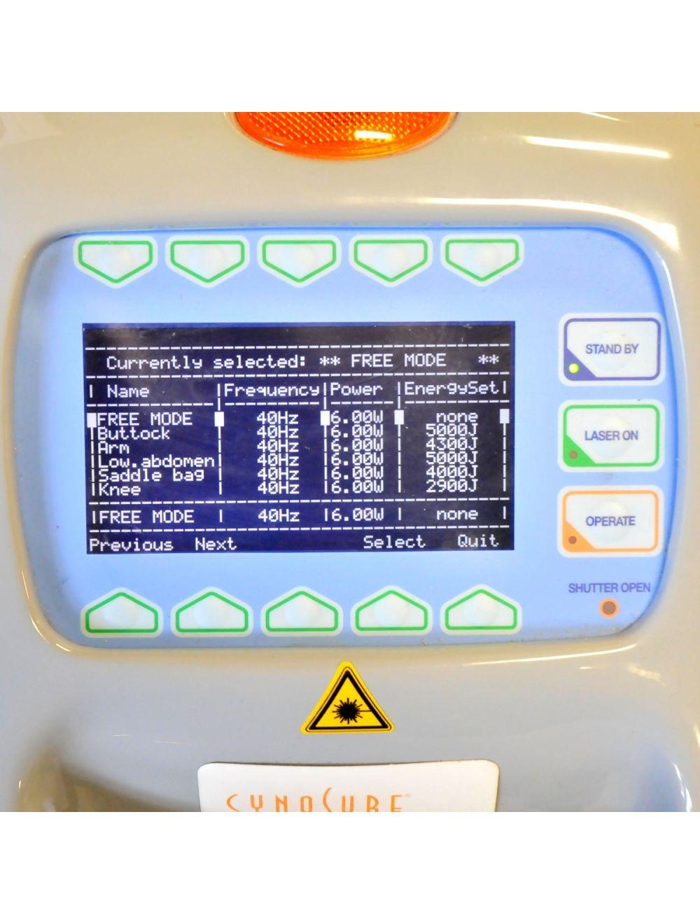 2007 Cynosure SmartLipo DEKA Laser Face Neck Arms Lipolysis Nd:YAG 1064 12 Watt Cynosure