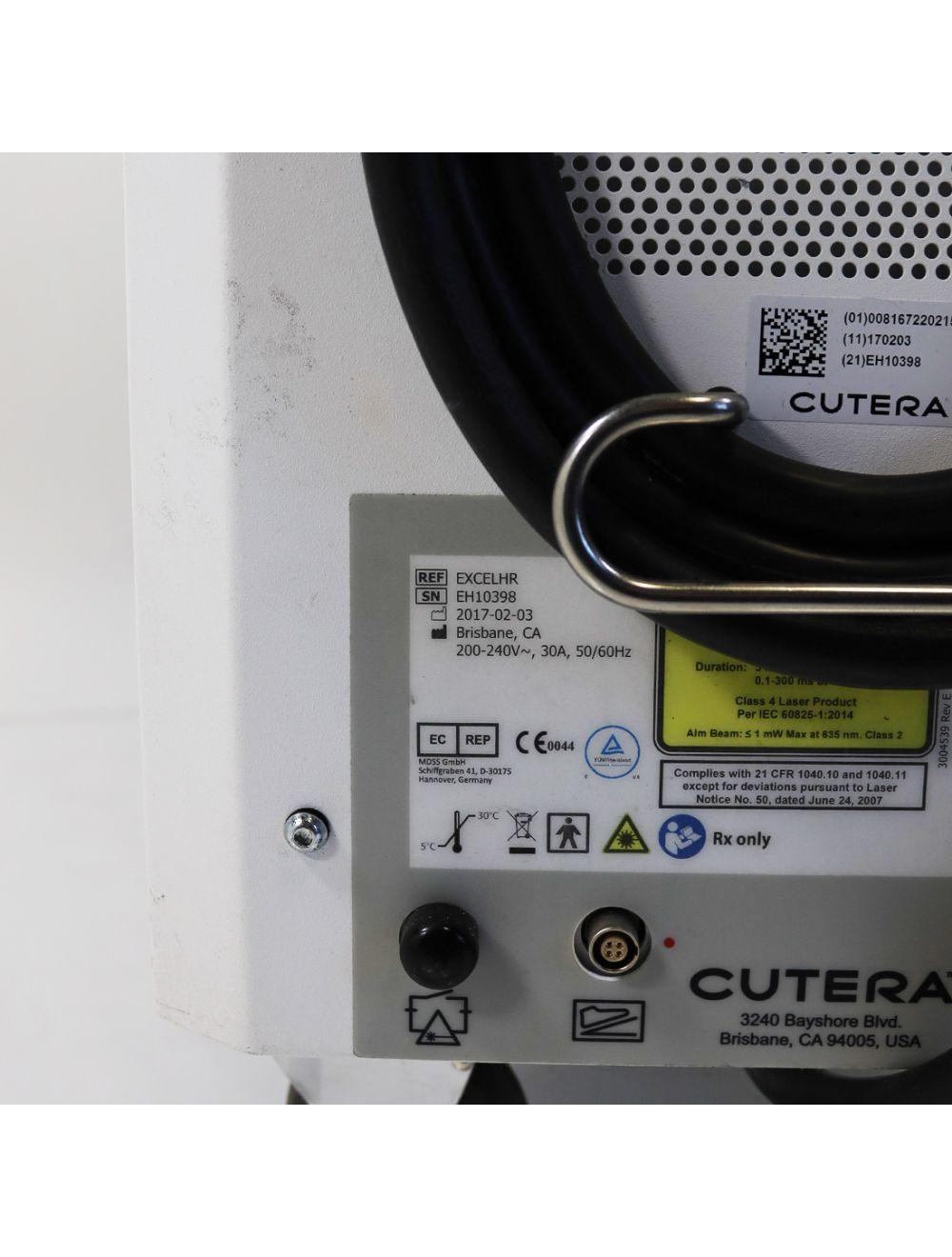 2017 Cutera ExcelHR Alexandrite Nd:YAG 755nm 1064nm Excel HR Laser System Cutera