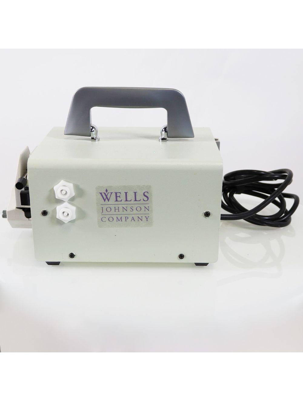 Wells Johnson Single Head Infiltration Pump Aspiration w FootSwitch Pedal Sol International Medical