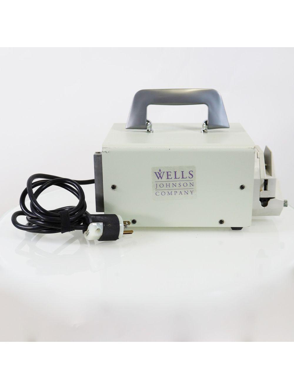 Wells Johnson Single Head Infiltration Pump Aspiration w FootSwitch Pedal Sol International Medical