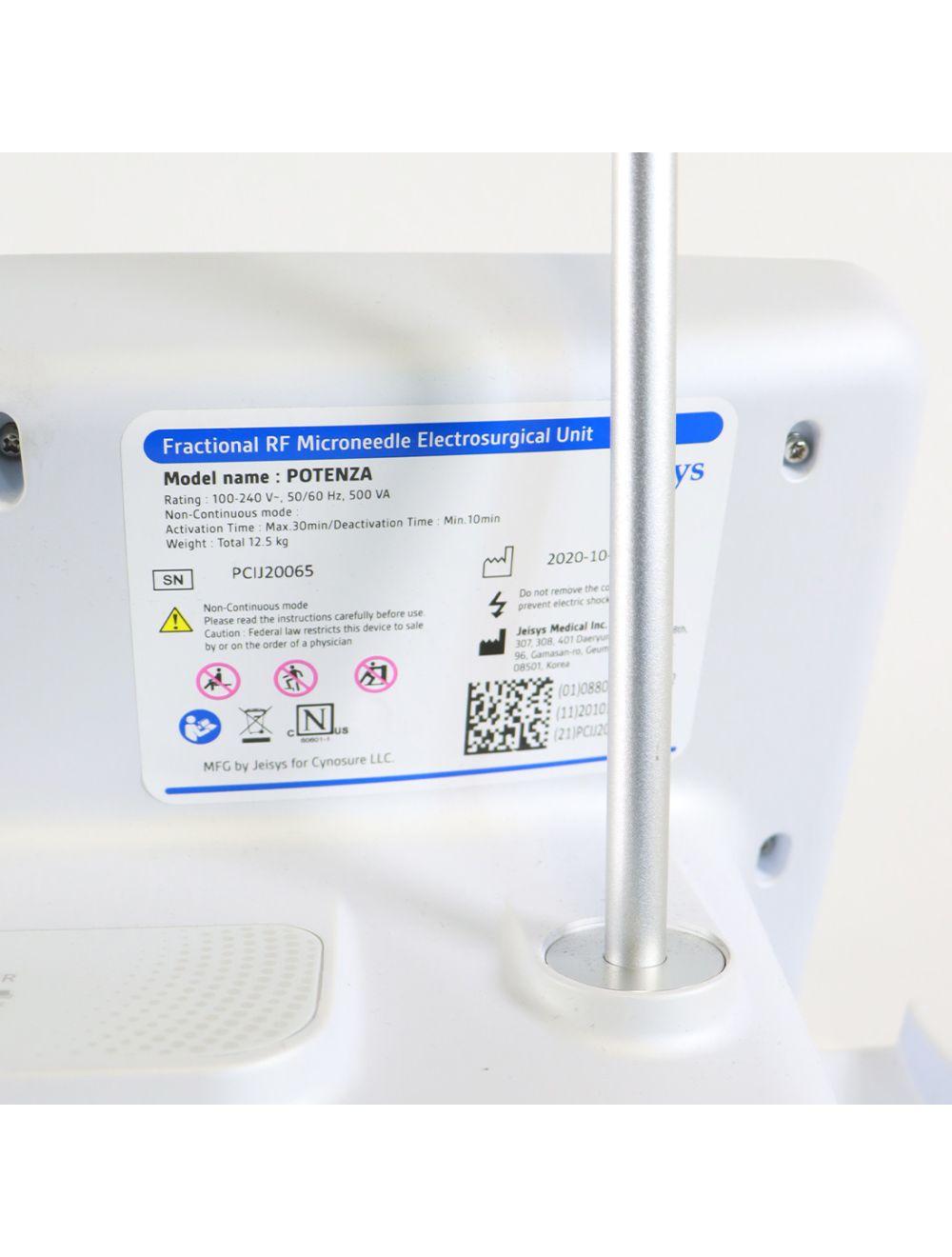 2020 Cynosure Potenza RadioFrequency Microneedling Acne Skin Wrinkles RF System Cynosure