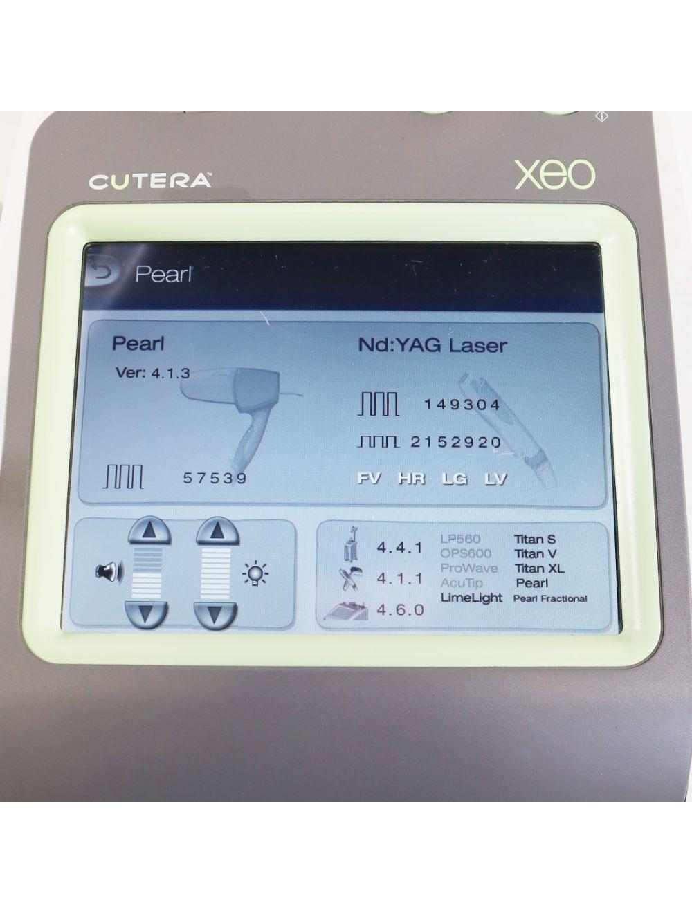2013 Cutera XEO Nd: YAG Titan V Titan XL Pearl Pearl Fractional System Cutera
