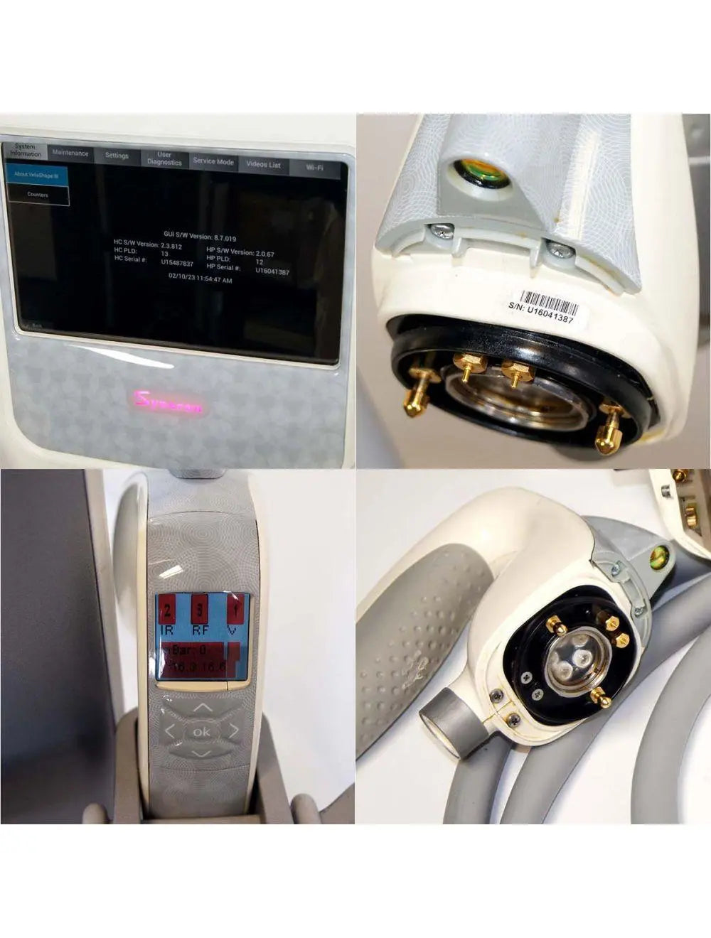 2016 Syneron Candela VelaShape III Cellulite Treatment Body Contour Vac System Candela