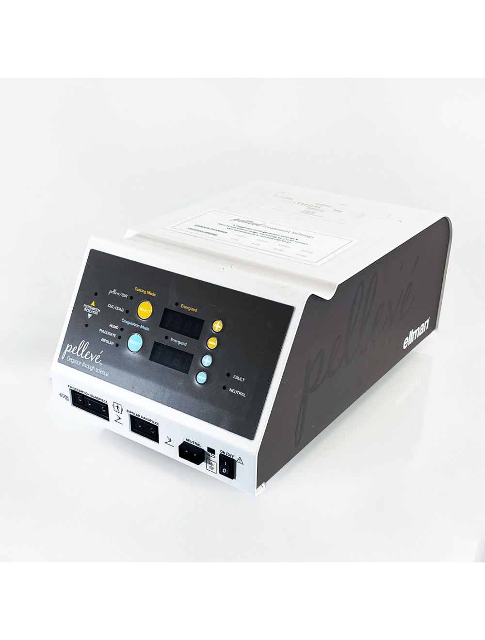 Ellman Pelleve S5 HF Radiosurgical Wrinkle Reduction Generator IEC5P-ST Sol International Medical