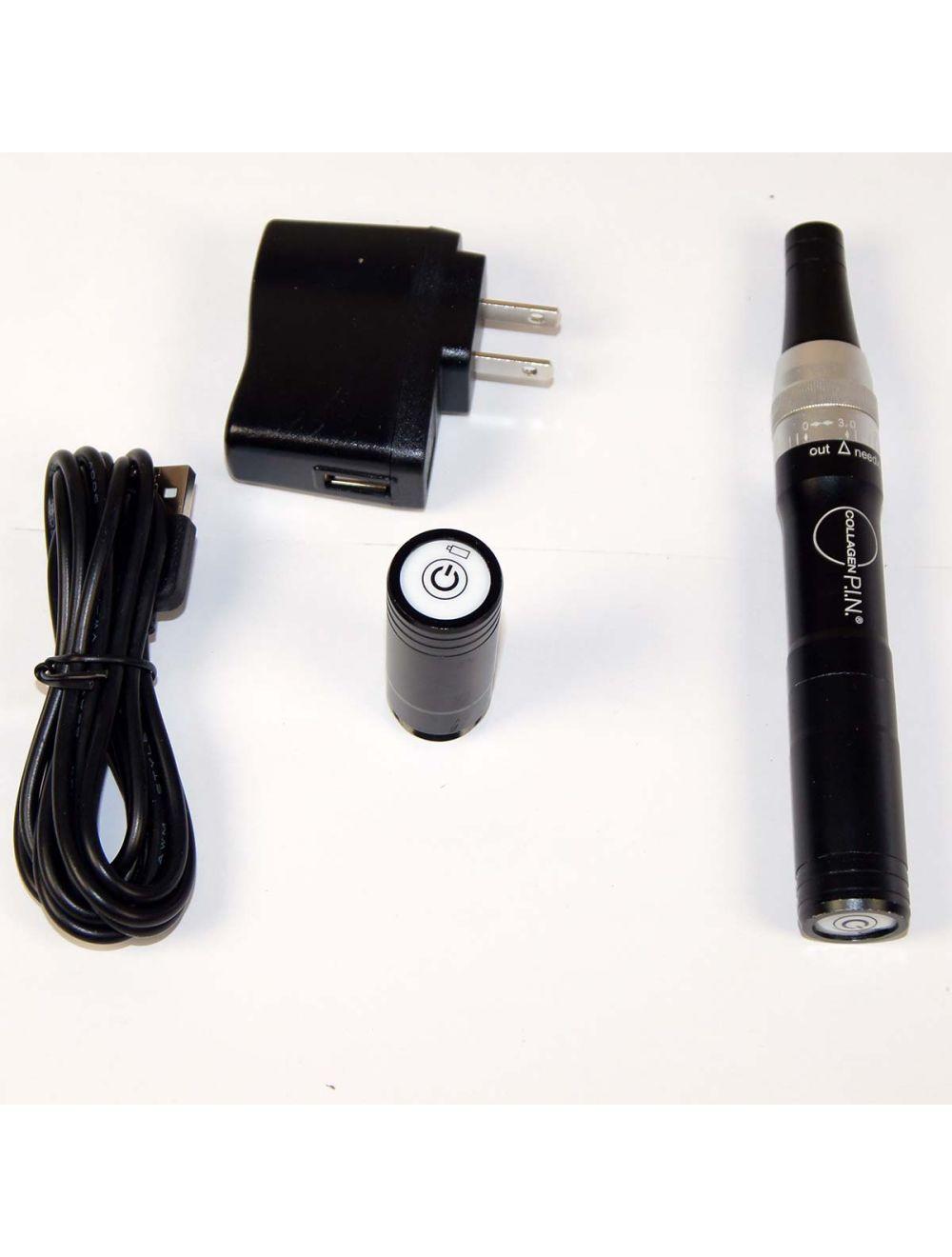 Collagen P.I.N. Wireless MicroNeedling Pen Skin Rejuvenation Acne Treatment Pin Sol International Medical