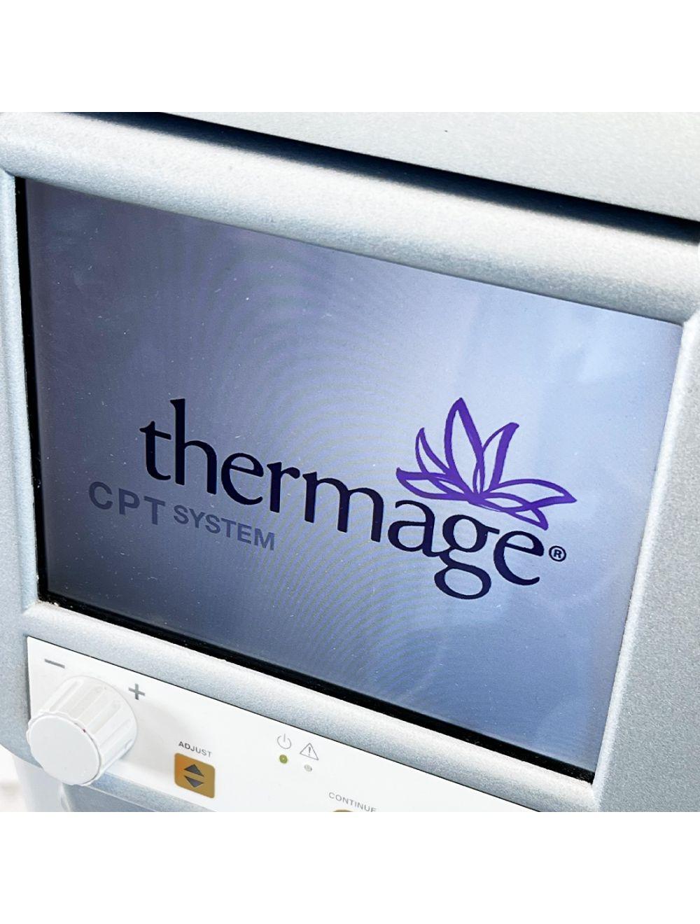 Thermage ThermaCool CPT NXT System Non-Invasive RF Skin Contour Treatment Solta Solta Medical