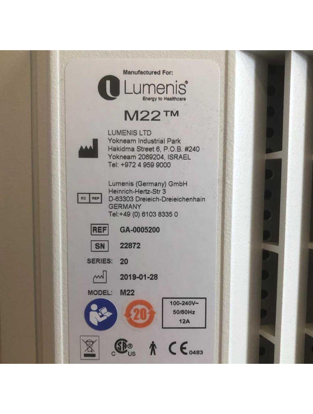 2019 Lumenis M22 IPL ResurFX IPL Nd YAG Laser Hair Removal Skin Rejuvenation Lumenis