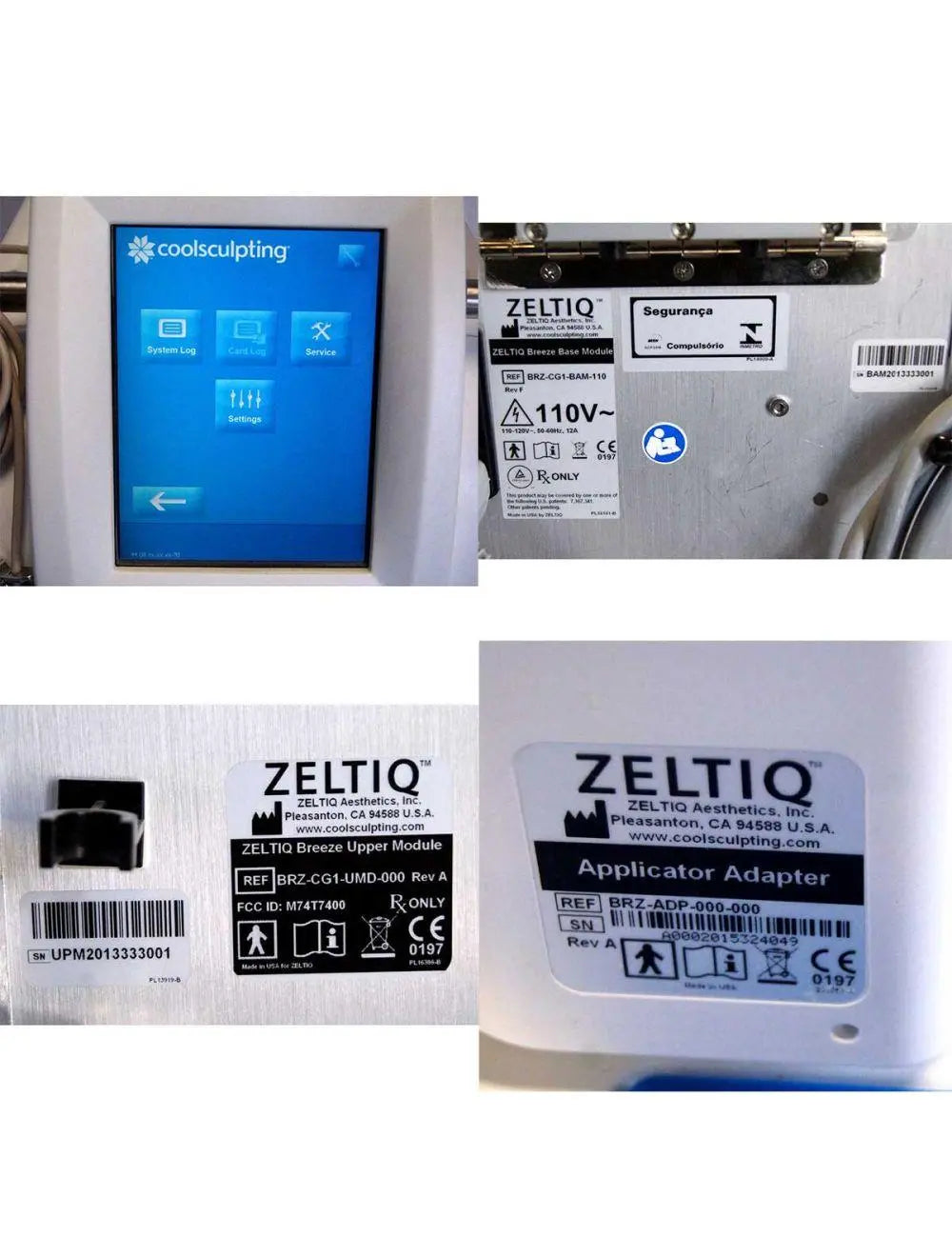 2013 Zeltiq CoolSculpting Body Contouring Cryolipolysis Fat Reduction System Zeltiq