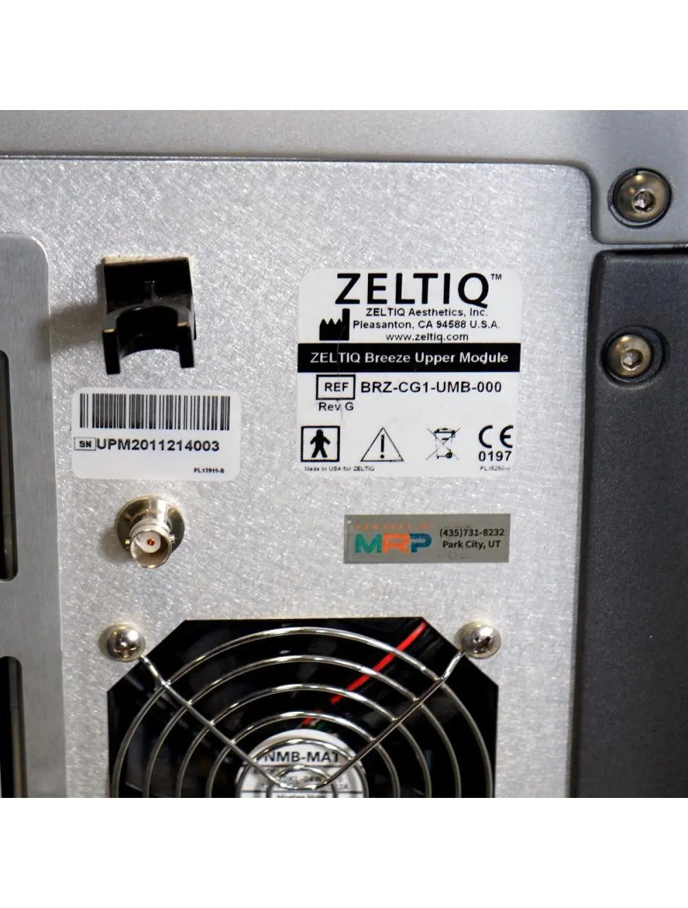 2011 Zeltiq Aesthetics CoolSculpting Body Contouring Shape Breeze Fat Reduction Zeltiq