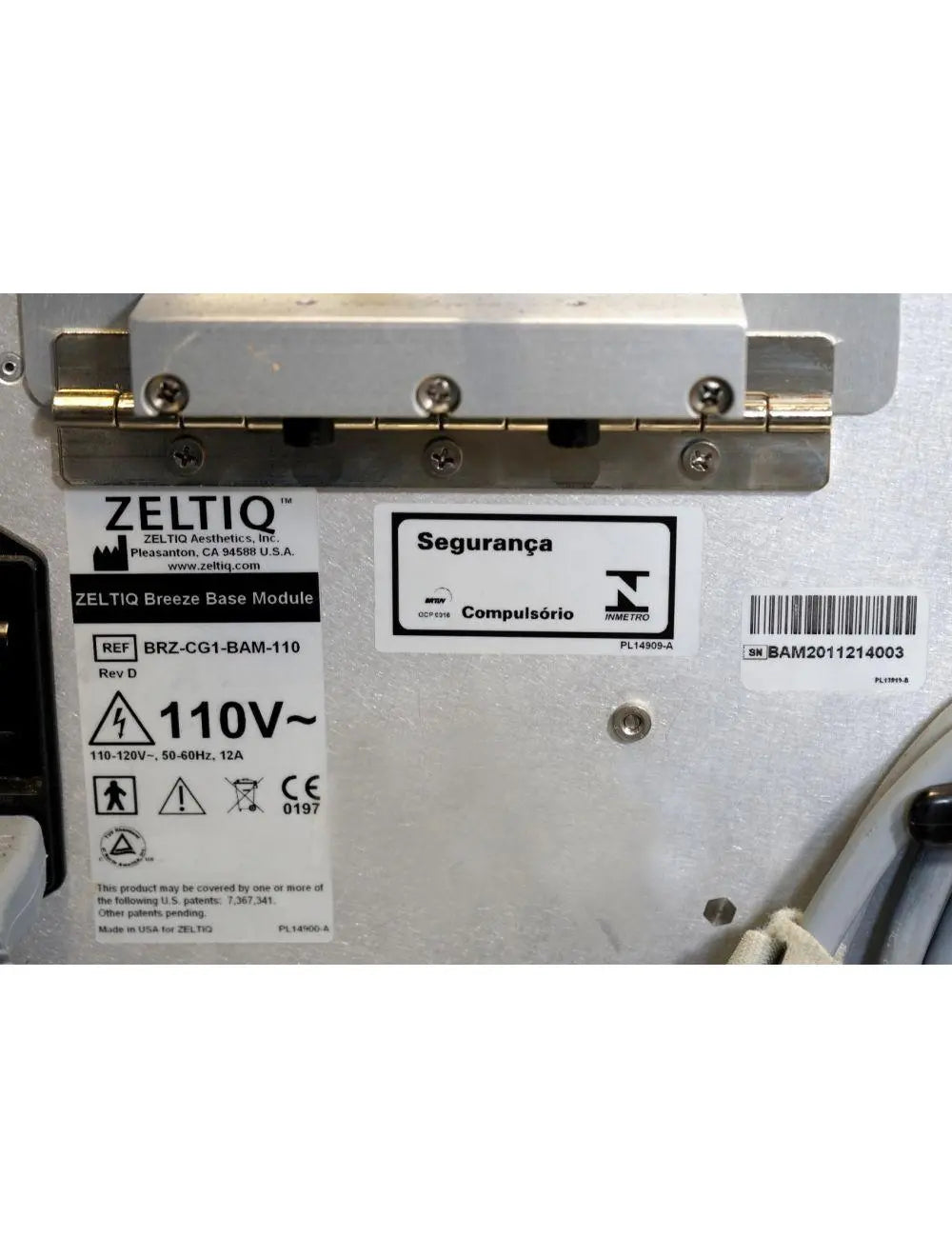 2011 Zeltiq Aesthetics CoolSculpting Body Contouring Shape Breeze Fat Reduction Zeltiq