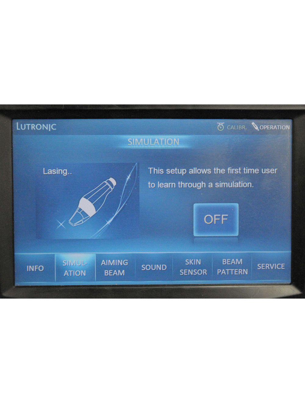 2008 Lutronic Surgical CO2 Laser eC02 Mosaic Skin Fractional Wrinkle Scar Lesion Lutronic