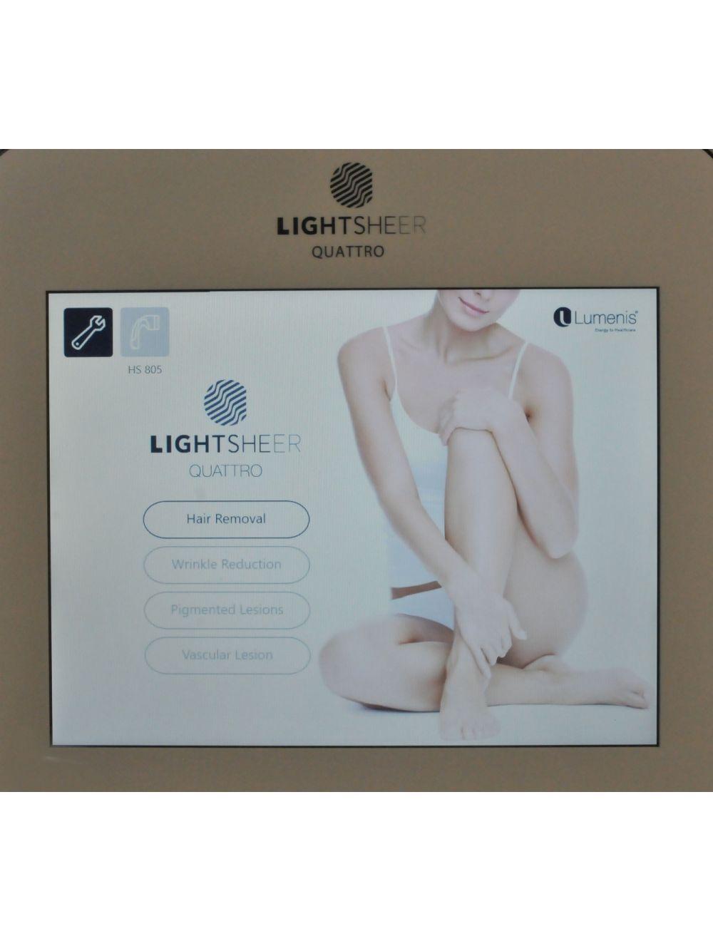 2019 Lumenis LightSheer Quattro Diode Laser Hair Removal Light Sheer 805 1060 nm Lumenis