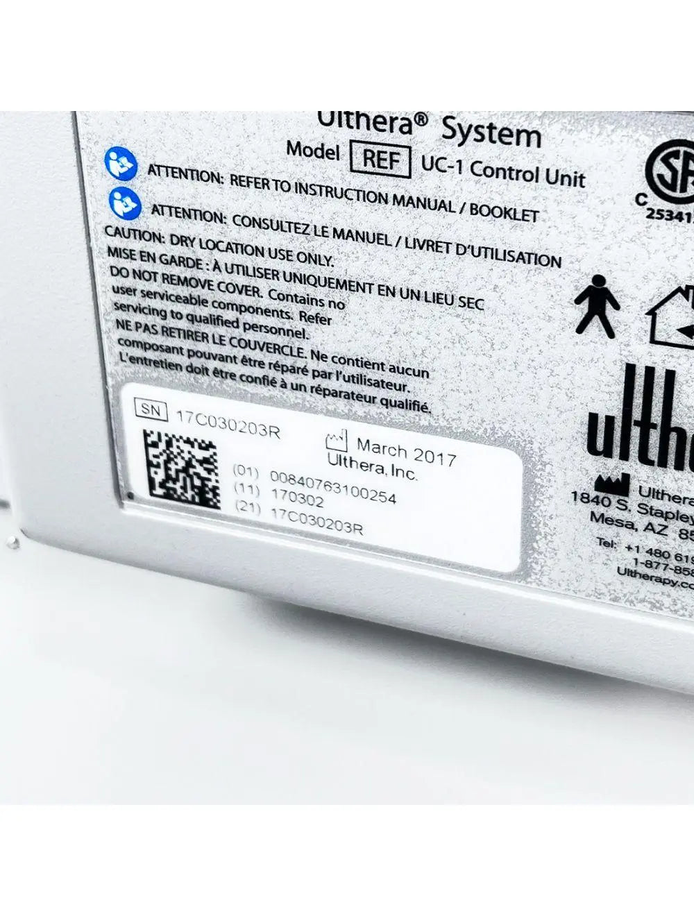 2017 Ulthera Ultherapy DeepSEE UC-1 Ultrasound Facial Contouring Skin Tightening System Sol International Medical