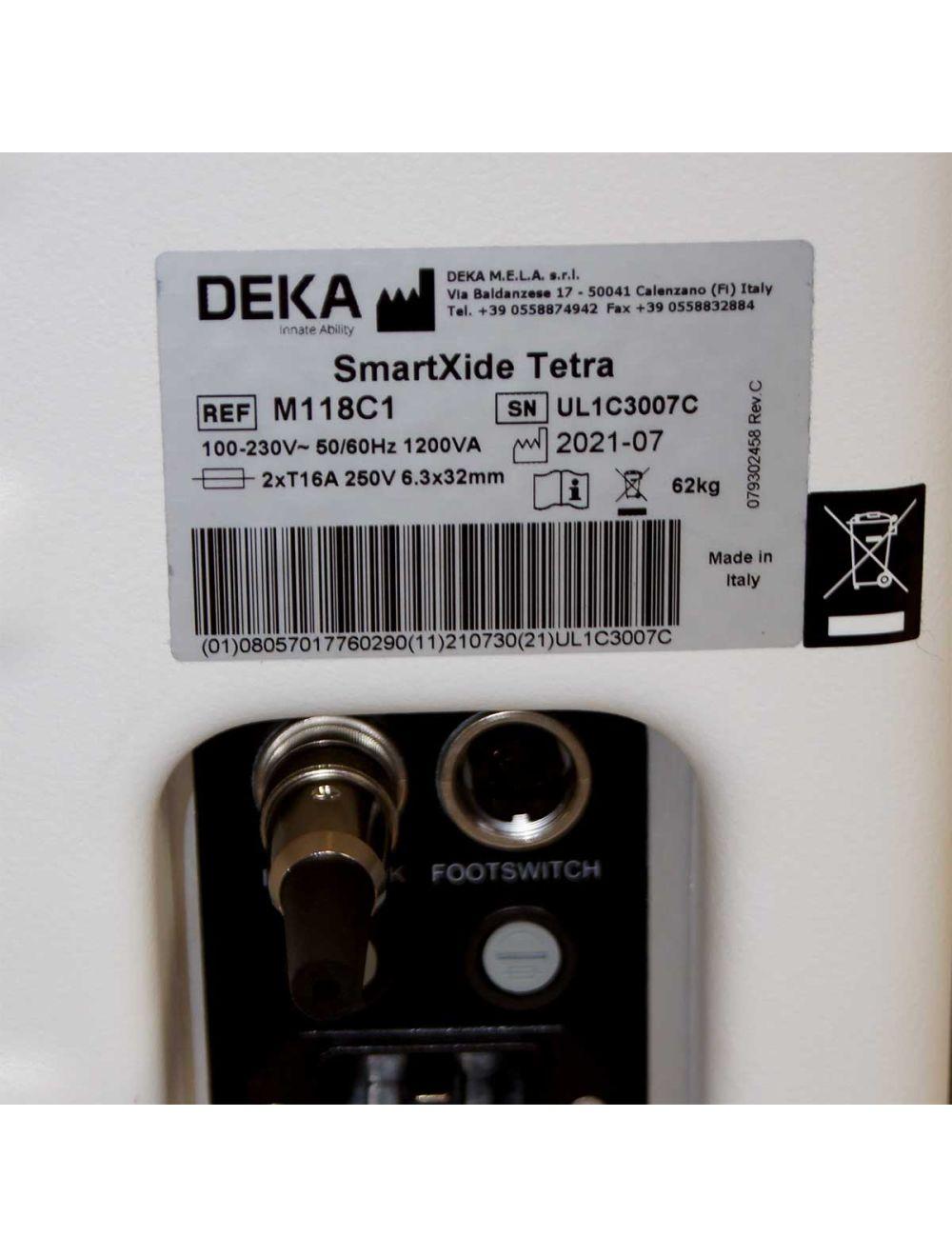 2021 Deka SmartXide Tetra CoolPeel M118C1 CO2 Laser System with HiScan High Scan Sol International Medical