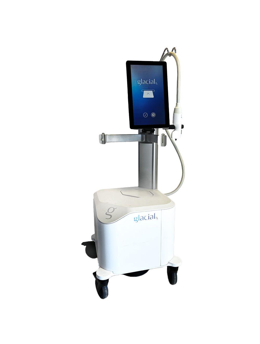 2021 Glacial RX CryoAesthetic Cryomodulation Precision Skin Toning Cooling System Sol International Medical