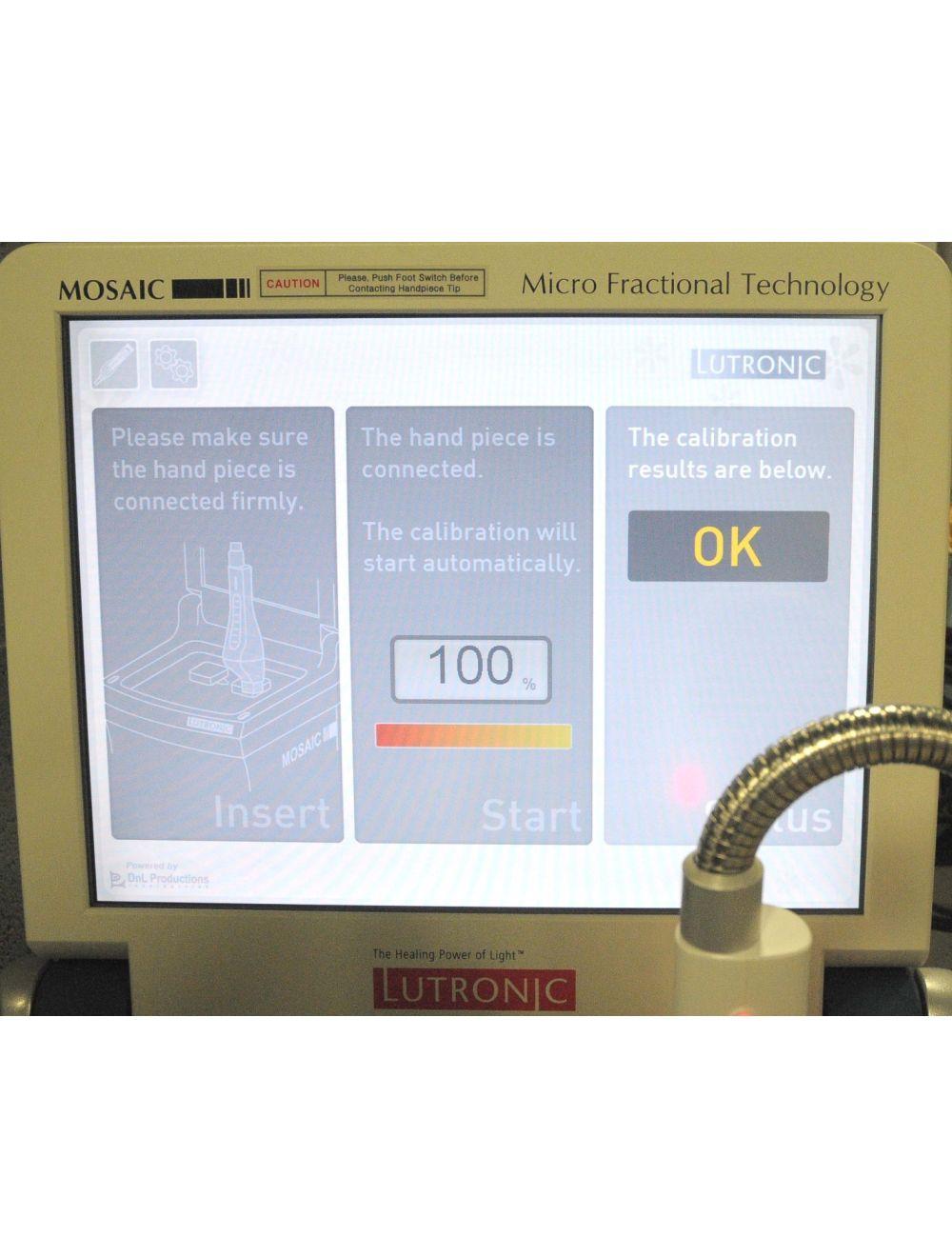 2008 Lutronic MOSAIC Er Glass ERBIUM Fractional LASER 1550 nm Skin Tightening ST Lutronic