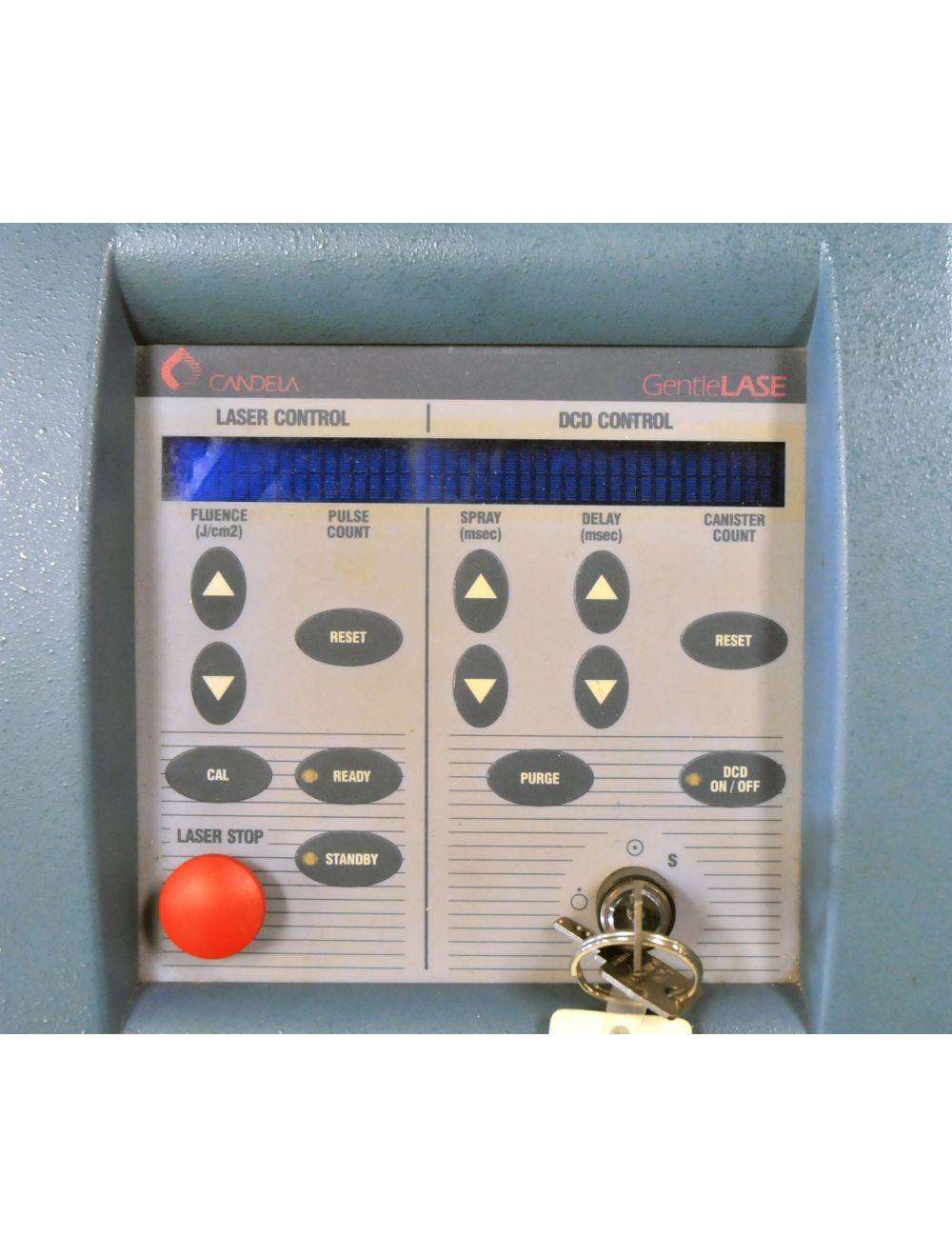 1999 Candela GentleLASE Plus 755nm 8-10-12 Alexandrite Laser Hair Removal Alex Candela