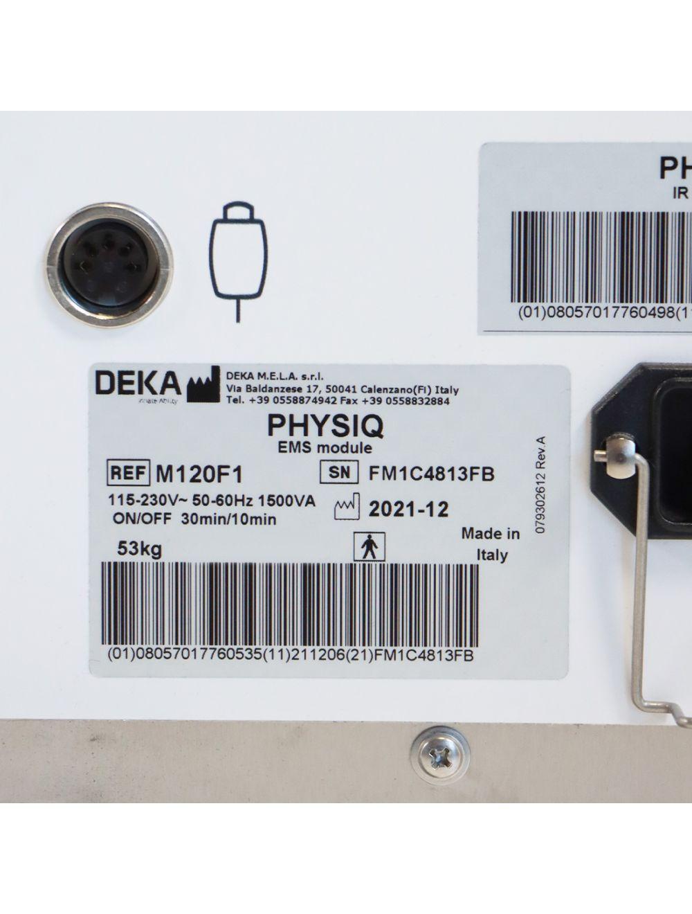 2021 Cartessa Deka PHYSIQ Contour System Sequential Thermal & Electrical Pulse Sol International Medical