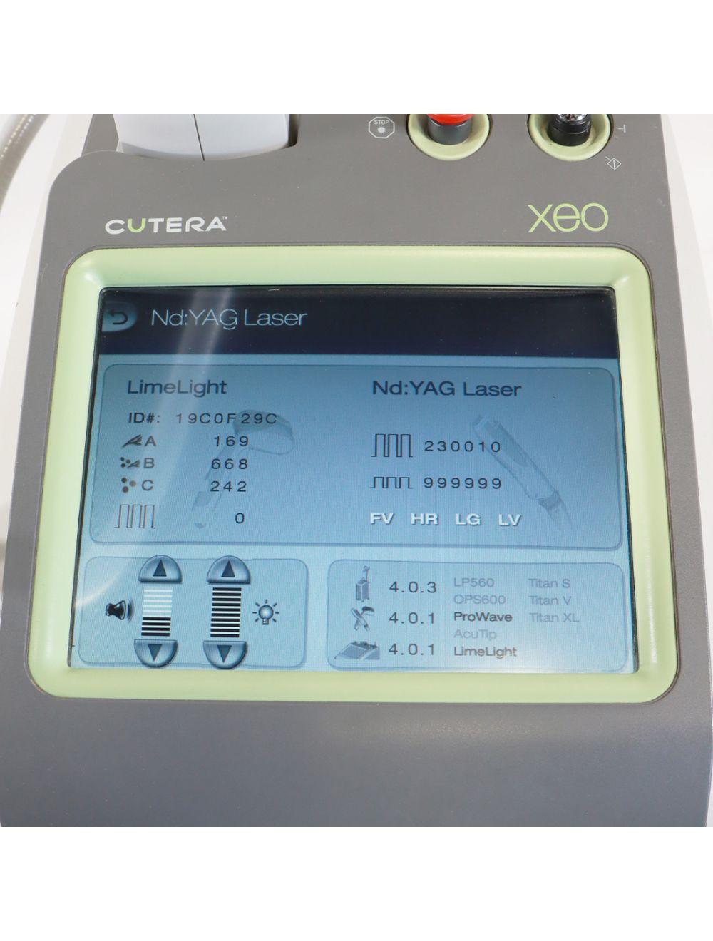 2007 Cutera Xeo Skin Resurfacing Nd: YAG Laser 1064nm Limelight US110XEO Cutera