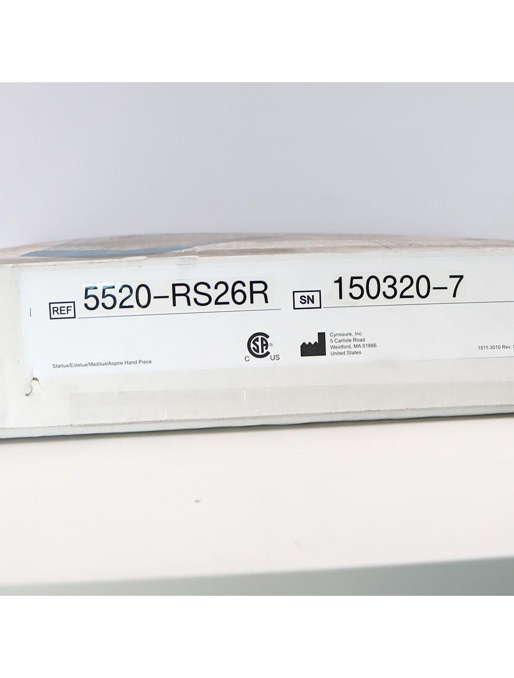 Palomar StarLux LuxRs 500 Handpiece Cynosure Factory Refurbished 150320-7 (0 Shots) Palomar