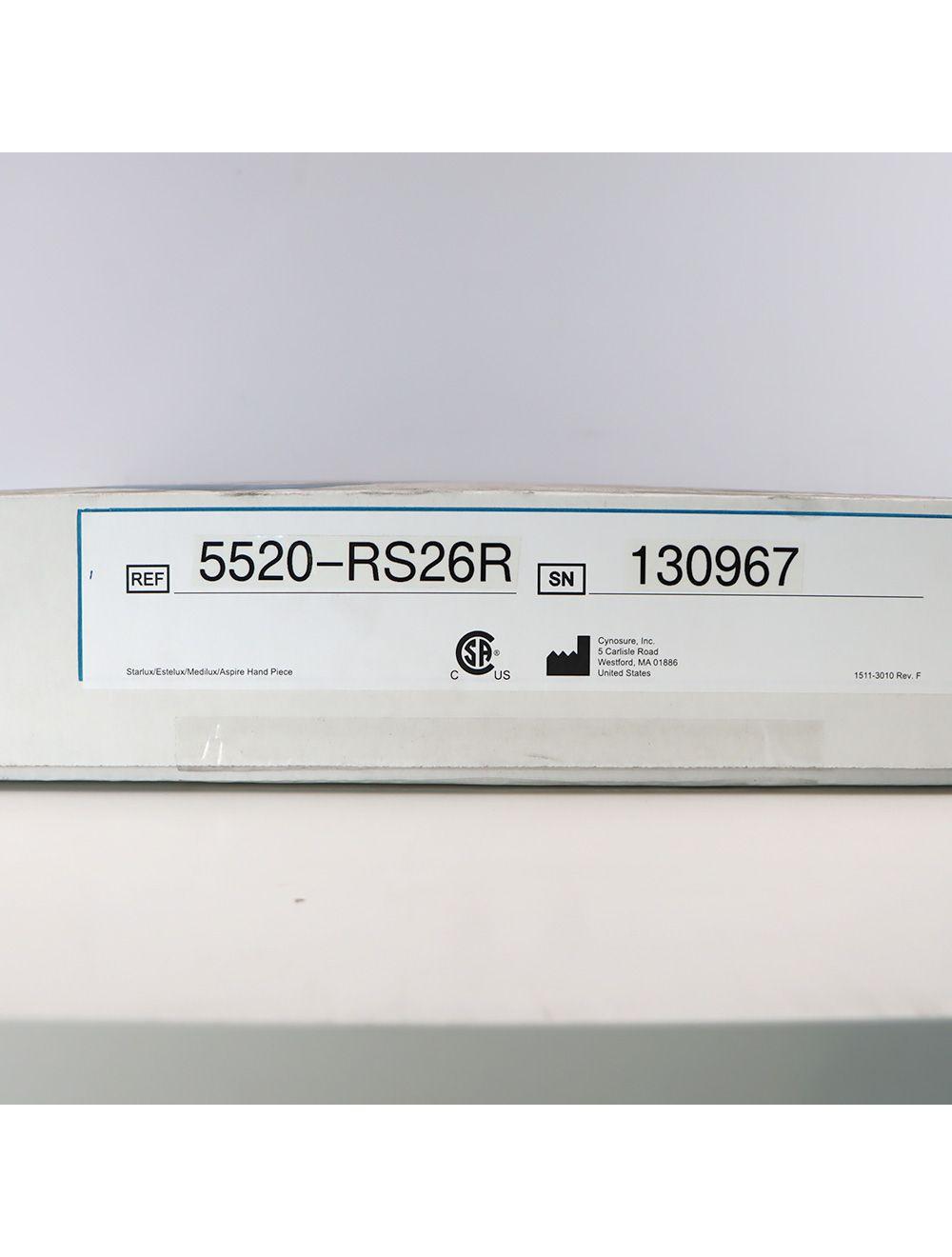 Palomar StarLux LuxRs 500 Handpiece Cynosure Factory Refurbished 130967 (0 Shots) Palomar
