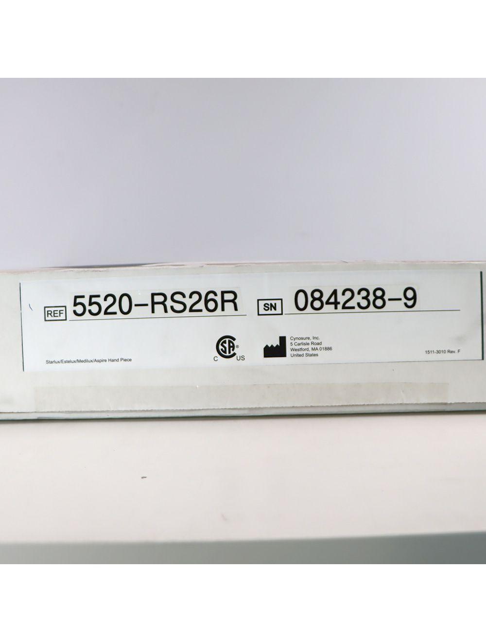 Palomar StarLux LuxRs 500 Handpiece Cynosure Factory Refurbished 084238-9 (0 Shots) Palomar