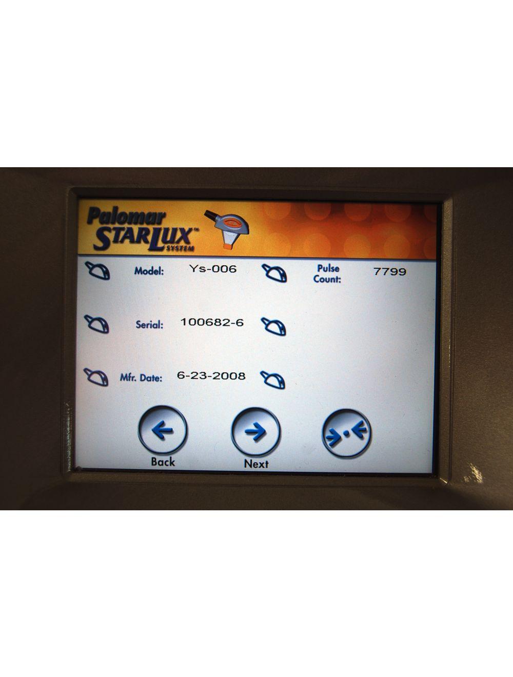 2008 Palomar Cynosure Lux Ys Handpiece StarLux Hand Piece Star LuxYs image 4