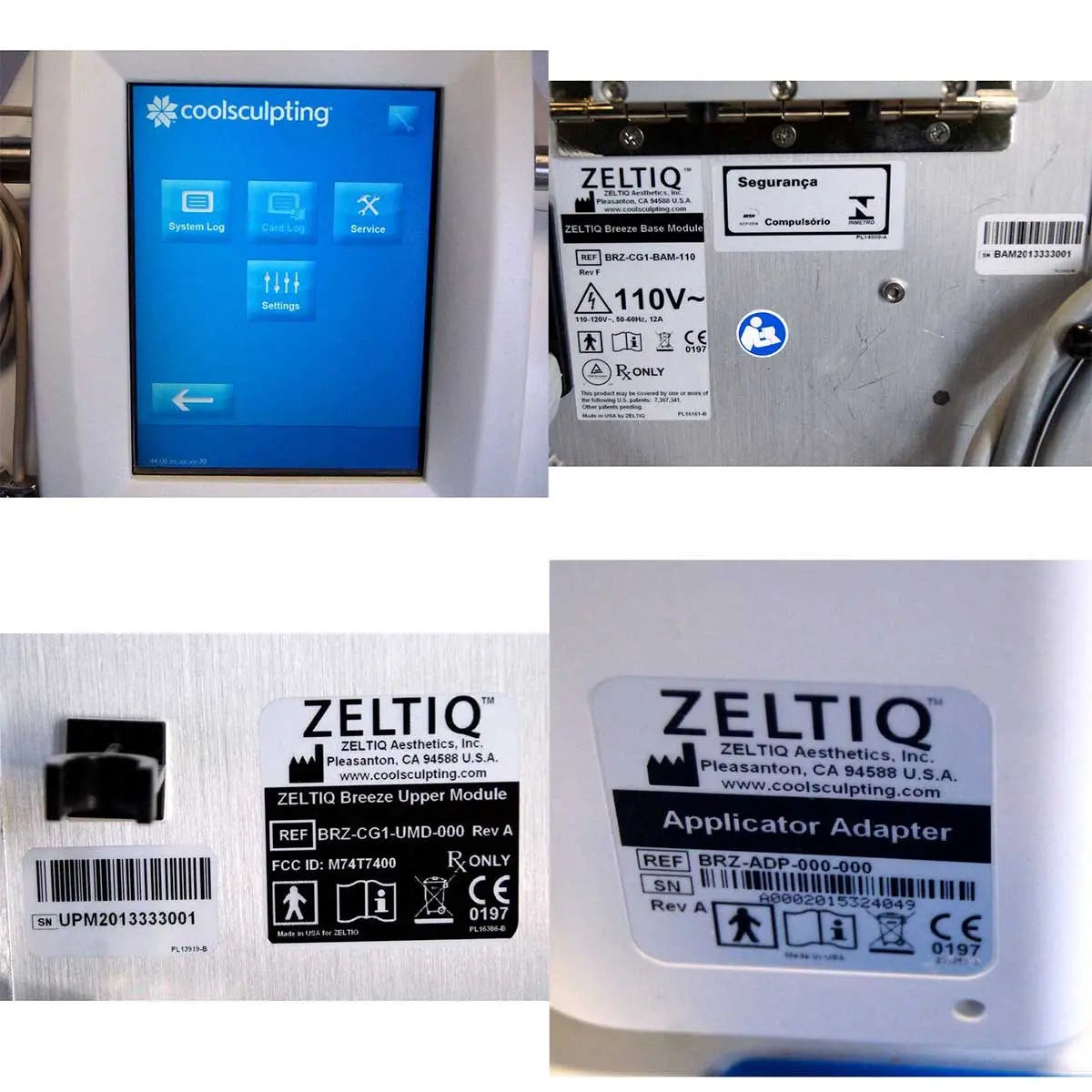 2013 Zeltiq CoolSculpting Body Contouring Cryolipolysis Fat Reduction System Zeltiq