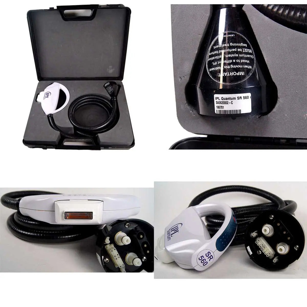 2000 Lumenis IPL Quantum Laser SR 560 640 Skin Rejuvenation 2 Handpieces Lumenis