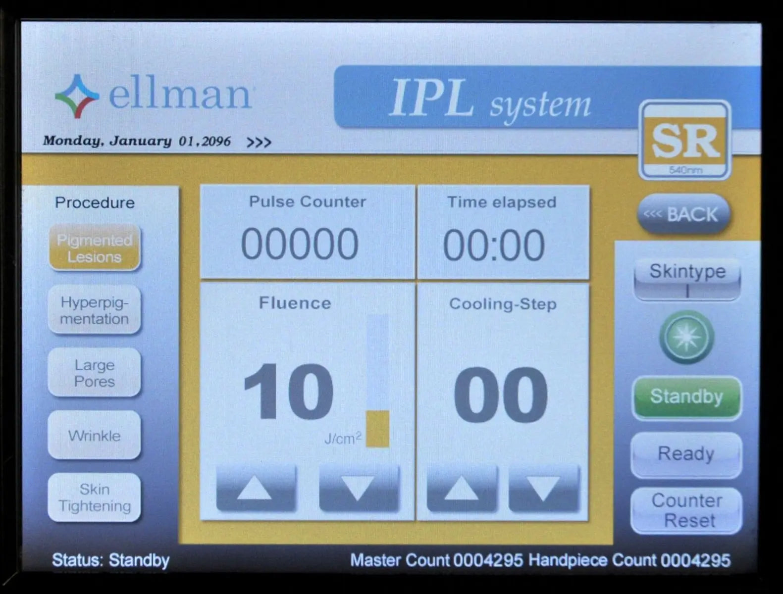 2013 Ellman Sandstone Medley Acne Vascular Lesion Skin Rejuvenation Laser System Sol International Medical