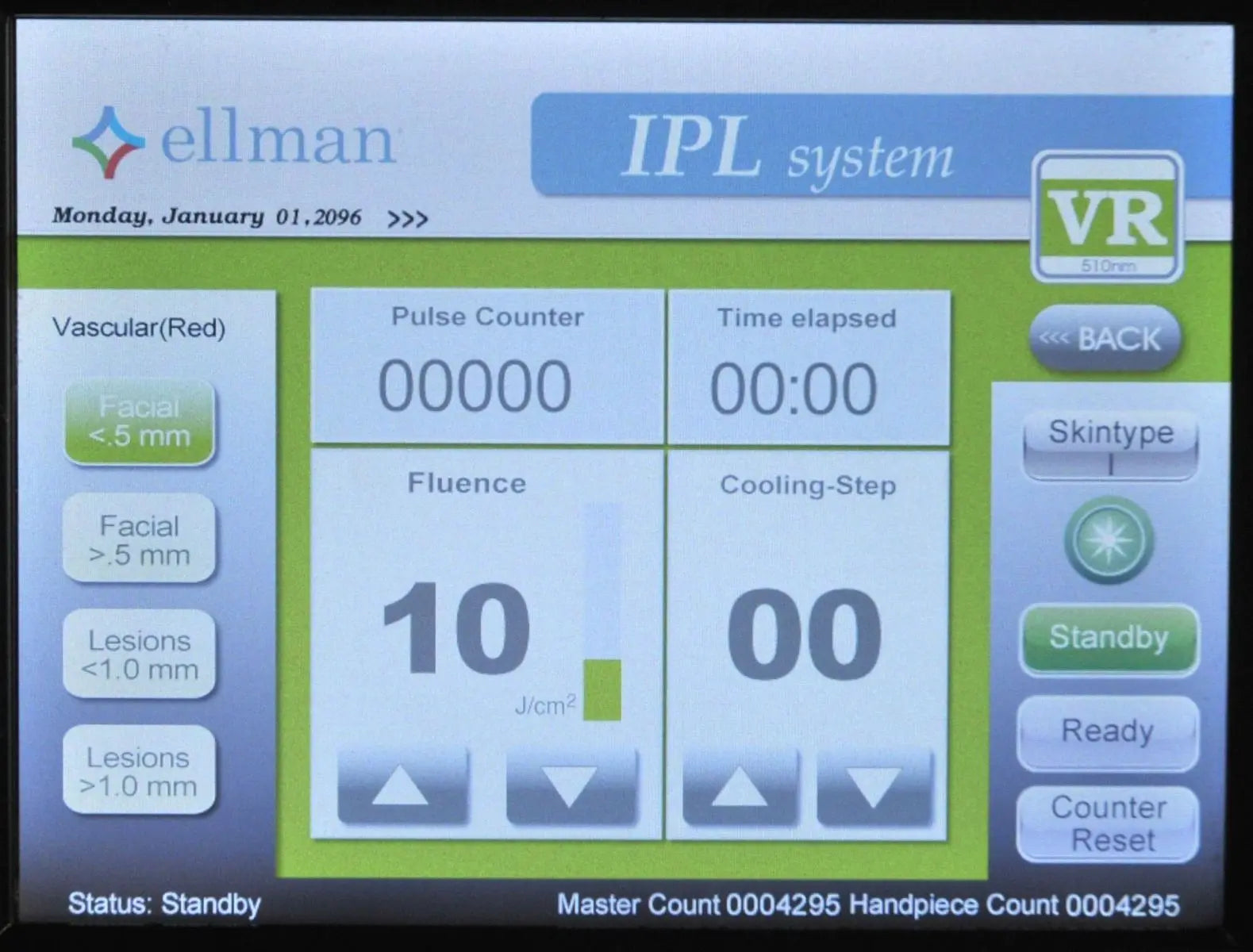 2013 Ellman Sandstone Medley Acne Vascular Lesion Skin Rejuvenation Laser System Sol International Medical
