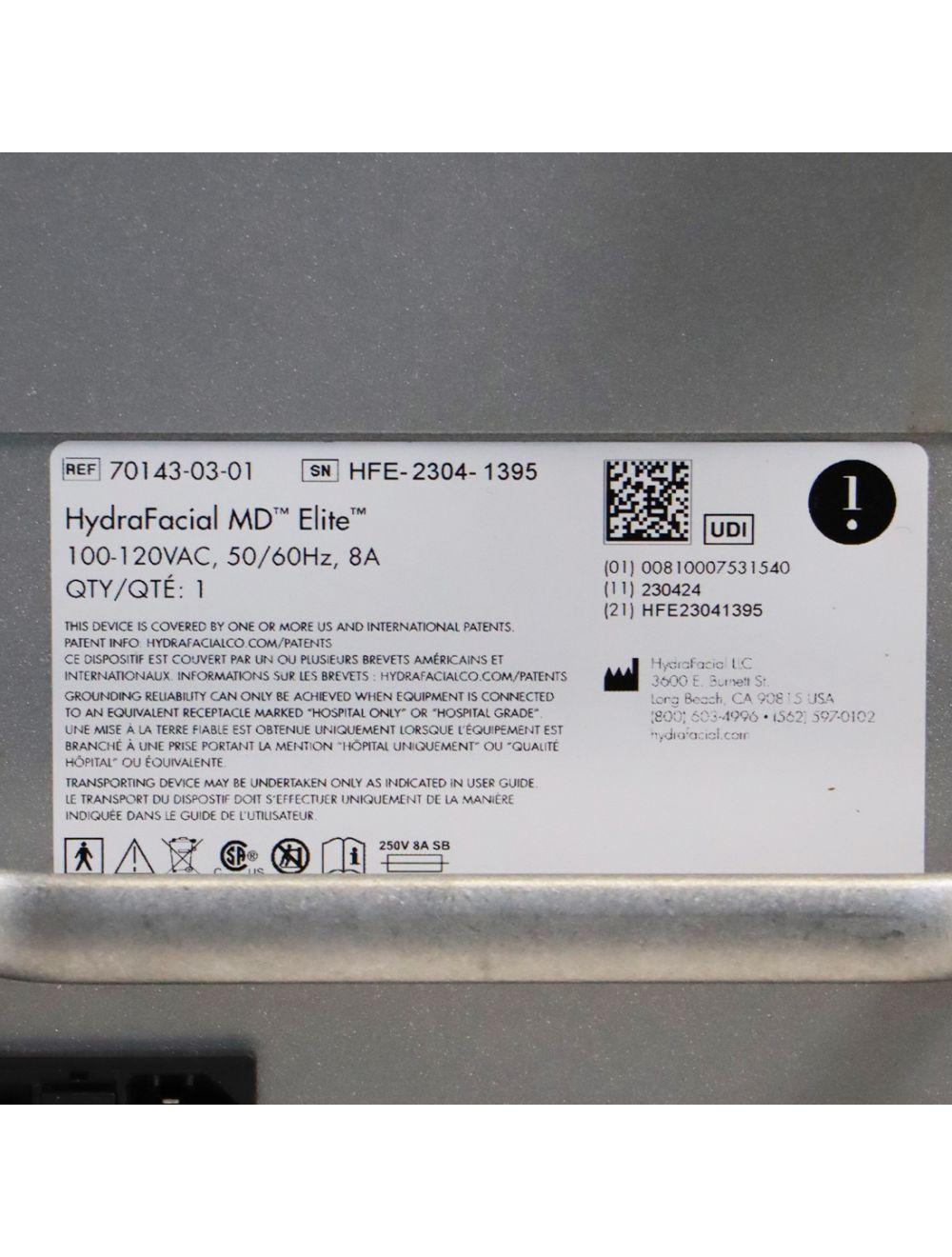 2023 Edge Systems Hydrafacial MD Elite Hydradermabrasion Skin Treatment Device image 15