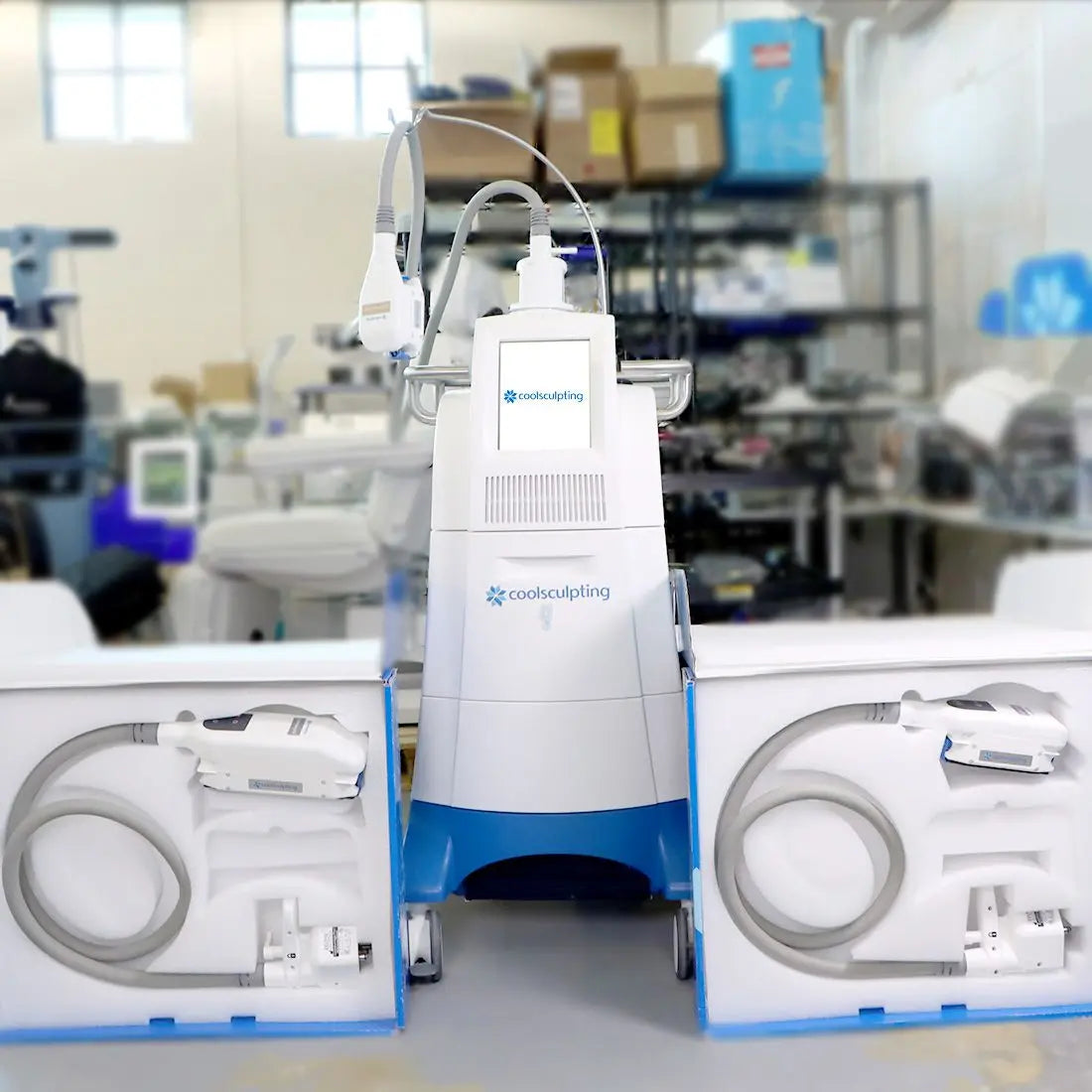 2018 Zeltiq CoolSculpting Body Contouring Fat Reduction System 3 Applicators Zeltiq