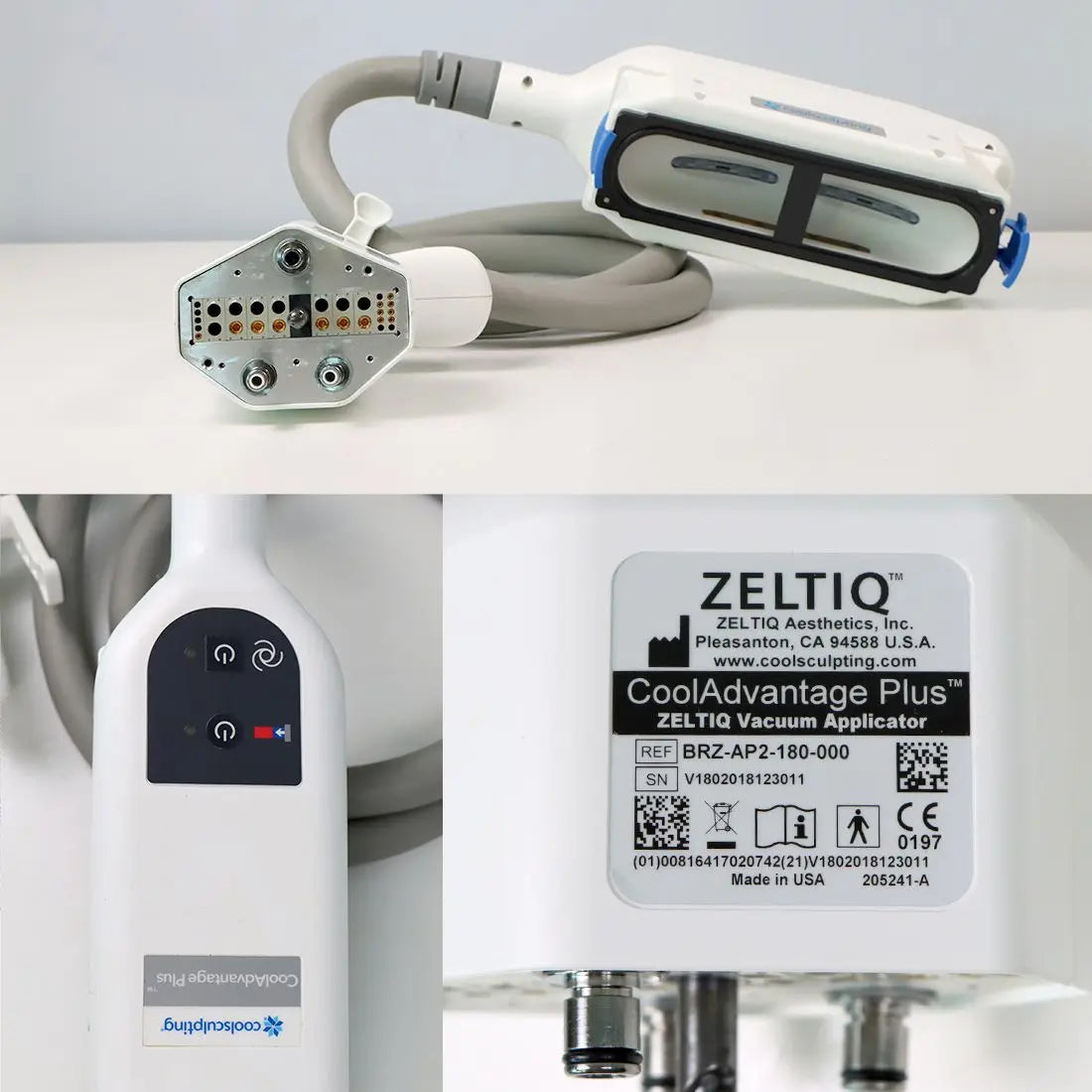 2018 Zeltiq CoolSculpting Body Contouring Fat Reduction System 5 Applicators Zeltiq