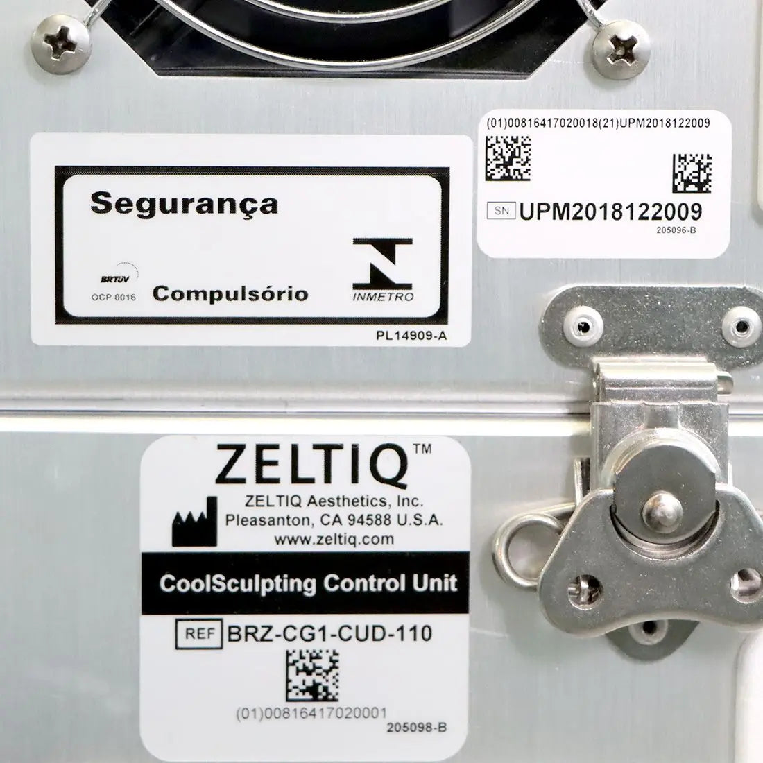 2018 Zeltiq CoolSculpting Body Contouring Fat Reduction System 5 Applicators Zeltiq