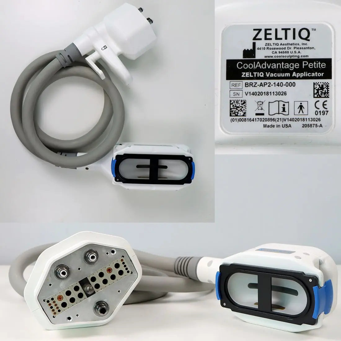 2018 Zeltiq CoolSculpting Body Contouring Fat Reduction System 5 Applicators Zeltiq