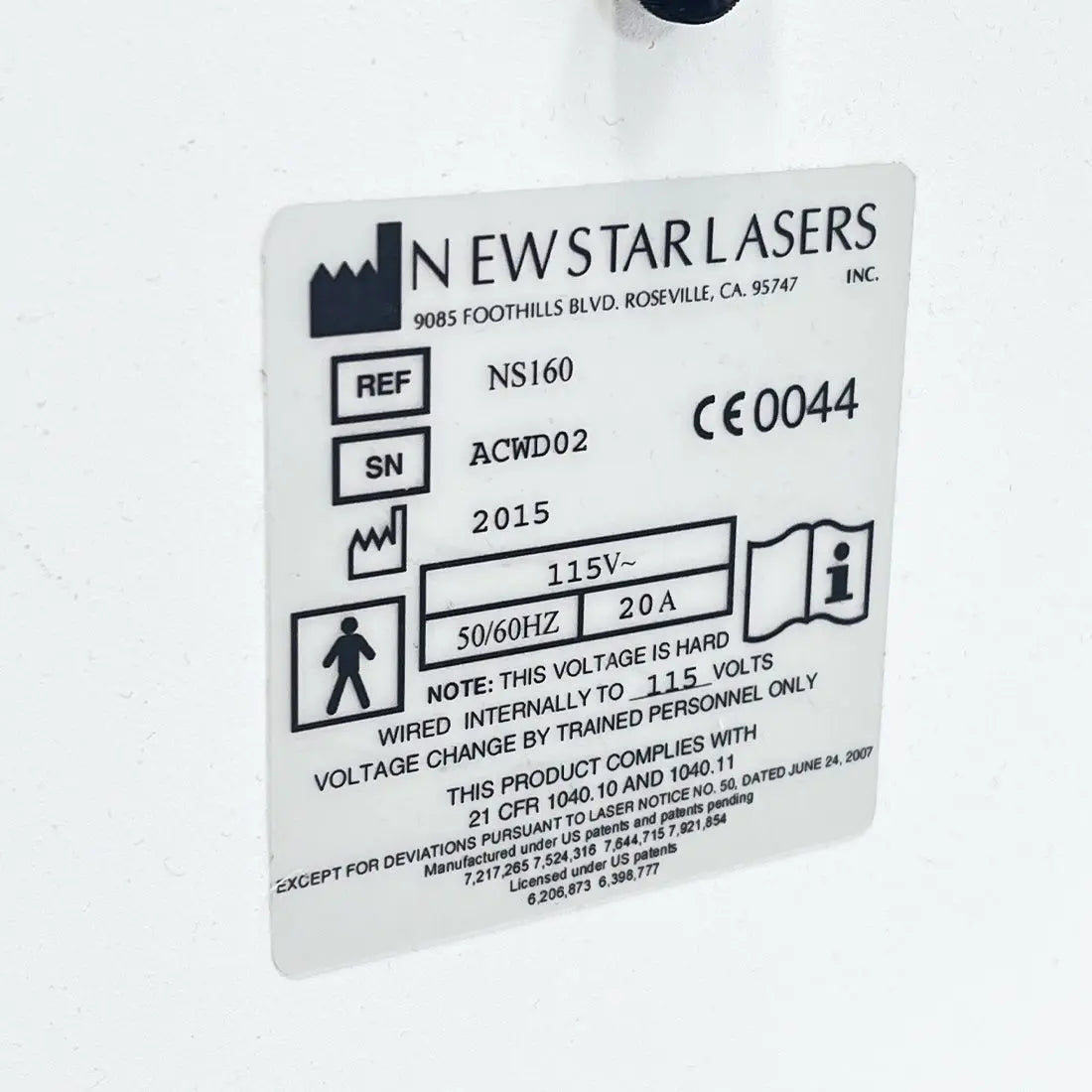 2015 New Star CoolTouch CTEV NS160 NdYAG 1320nm Cosmetic Laser Leg Veins CVI Sol International Medical