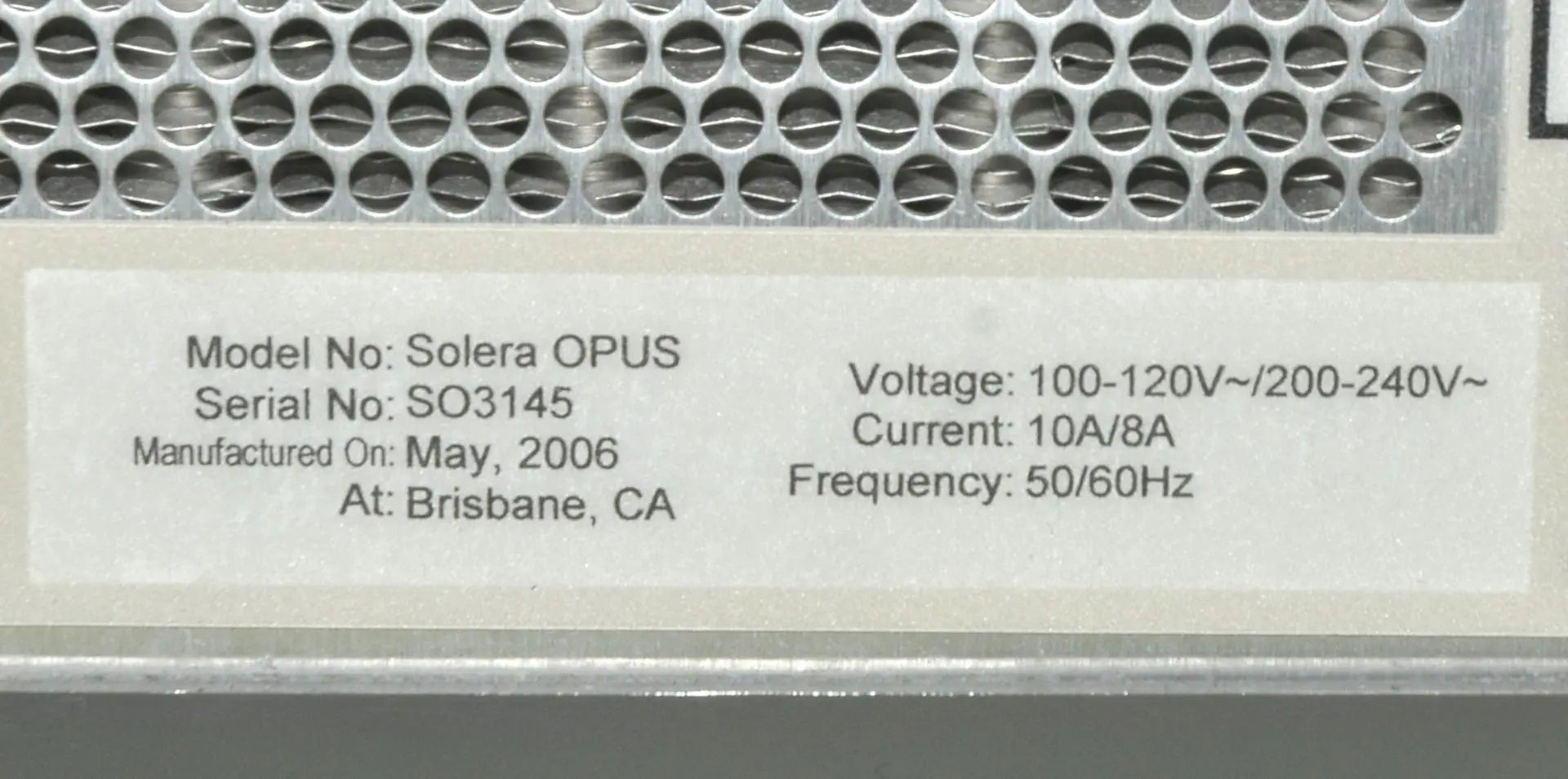 2006 Cutera Solera OPUS LP560 Benign Pigmented Lesions Portable IPL Laser System Cutera