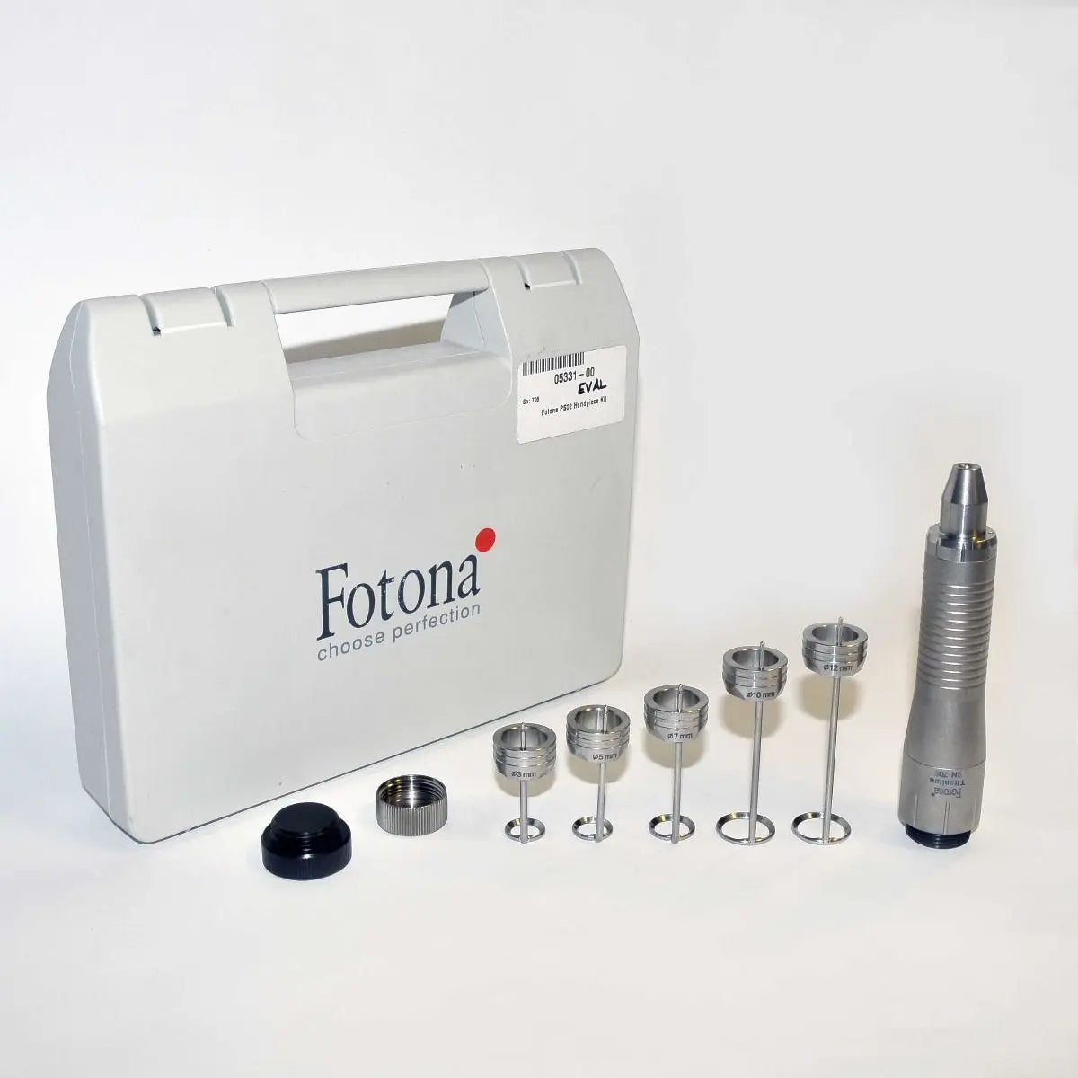 Fotona XS SP Dynamis PS02 Scars Lesion Wart Er:YAG 2940nm Handpiece Kit 05331-00 Fotona