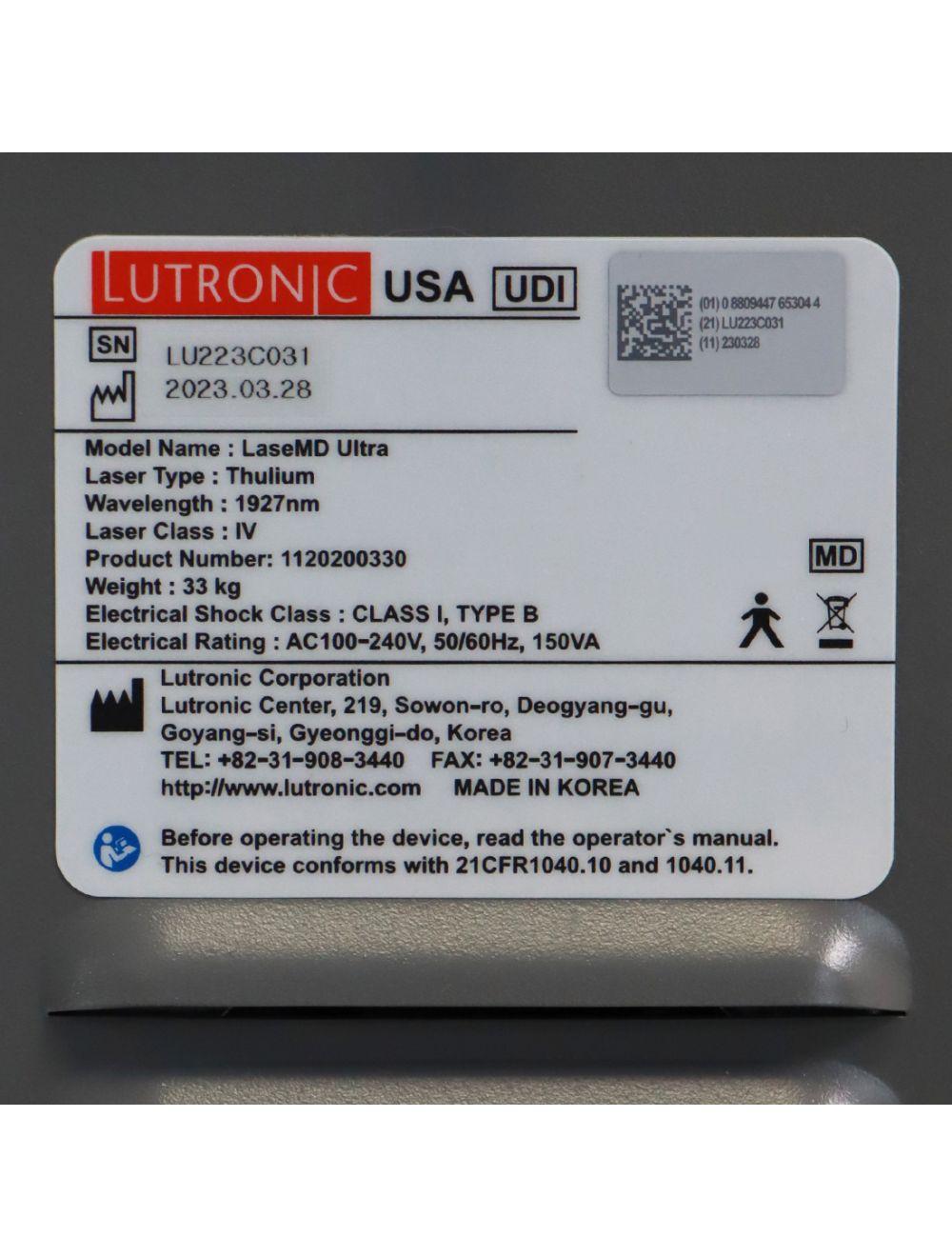 2023 Lutronic LaseMD Ultra Fractional Laser Wrinkles Skin Resurfacing Acne image 6